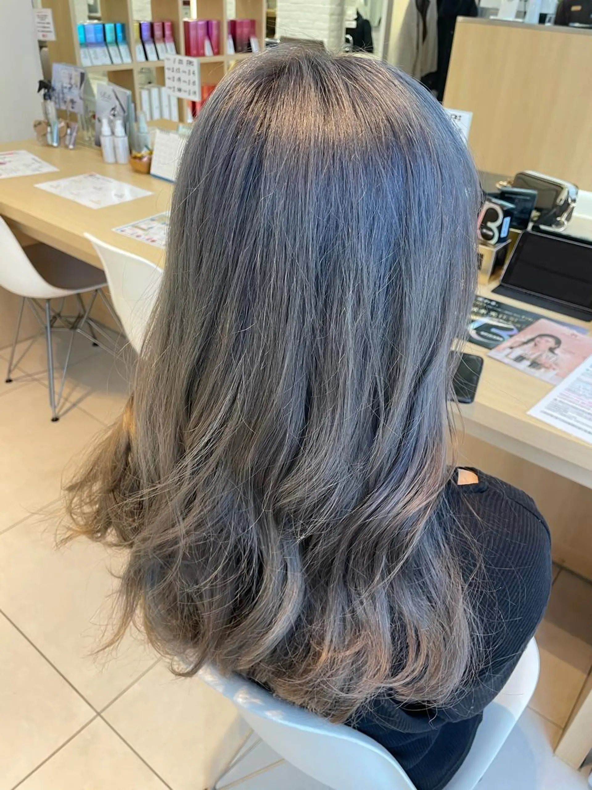 ロング 最新韓国本場ヘア 🇰🇷榎本明日香のヘアスタイル