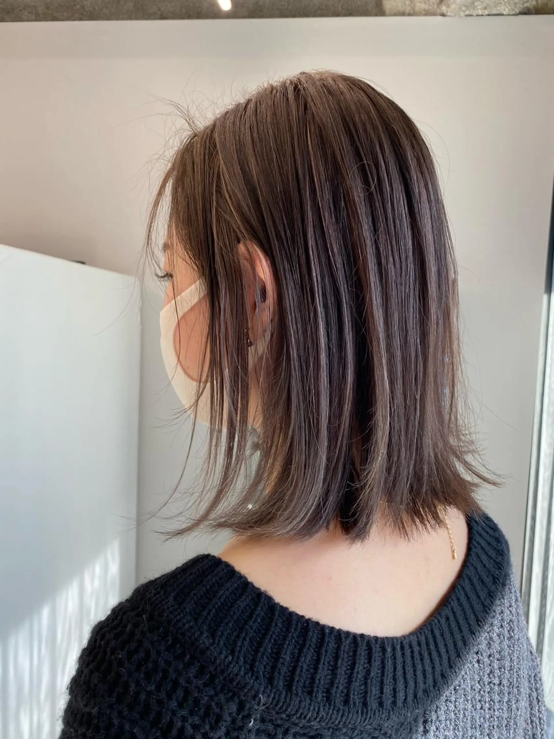 ミディアム カラー ハイライトカラー ハイライト RAYGLOW  by Headlight 東海店所属・海外ヘア スタイルRIOのヘアスタイル