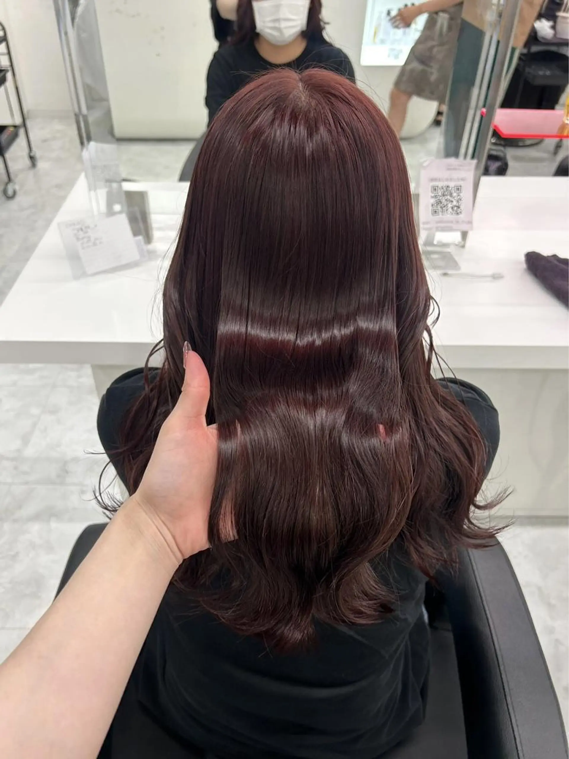 カラー 💕艶髪 透明感カラー💕のヘアスタイル