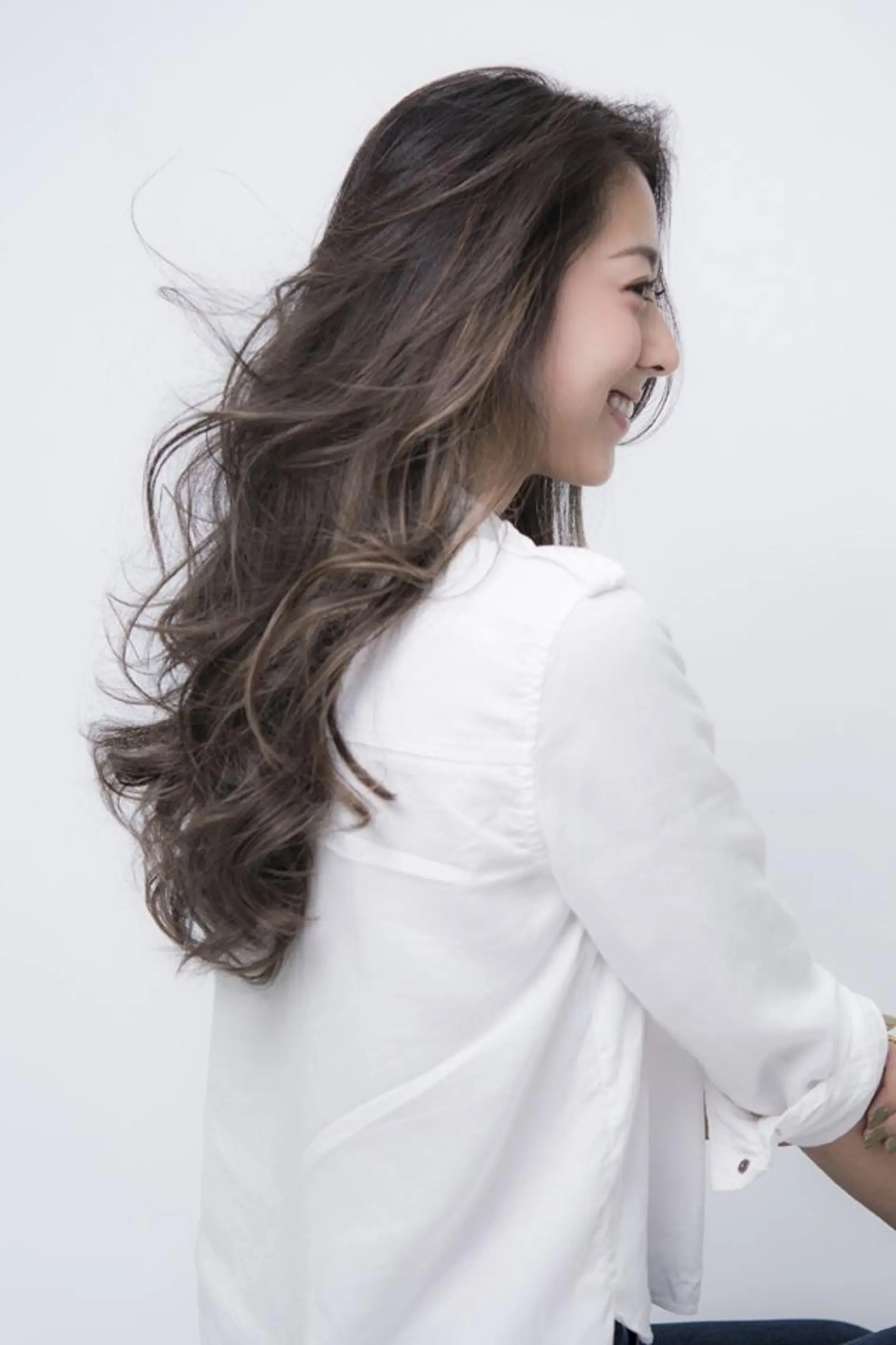 ロング カラー 橋口 晃典のヘアスタイル