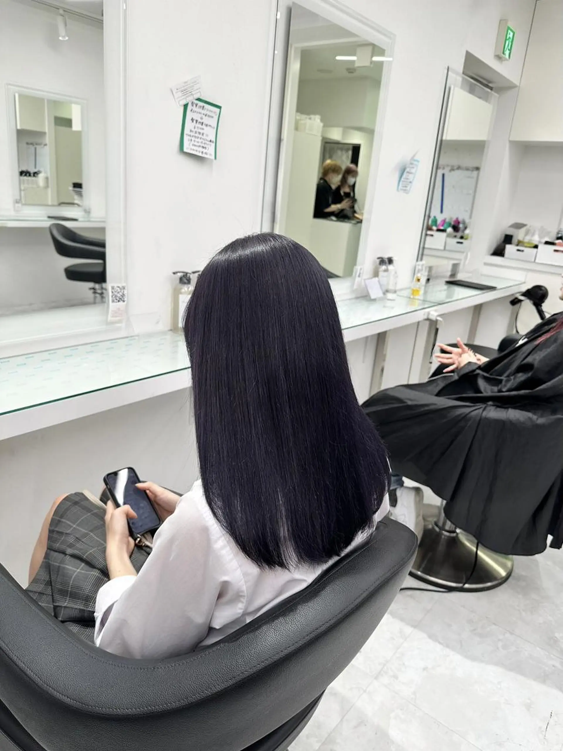 カラー ロング カット ヘアカラー トリートメント ヘッドスパ ヘアセット 韓国アイドル🤍ブリ ーチカラー🤍わかなのヘアスタイル