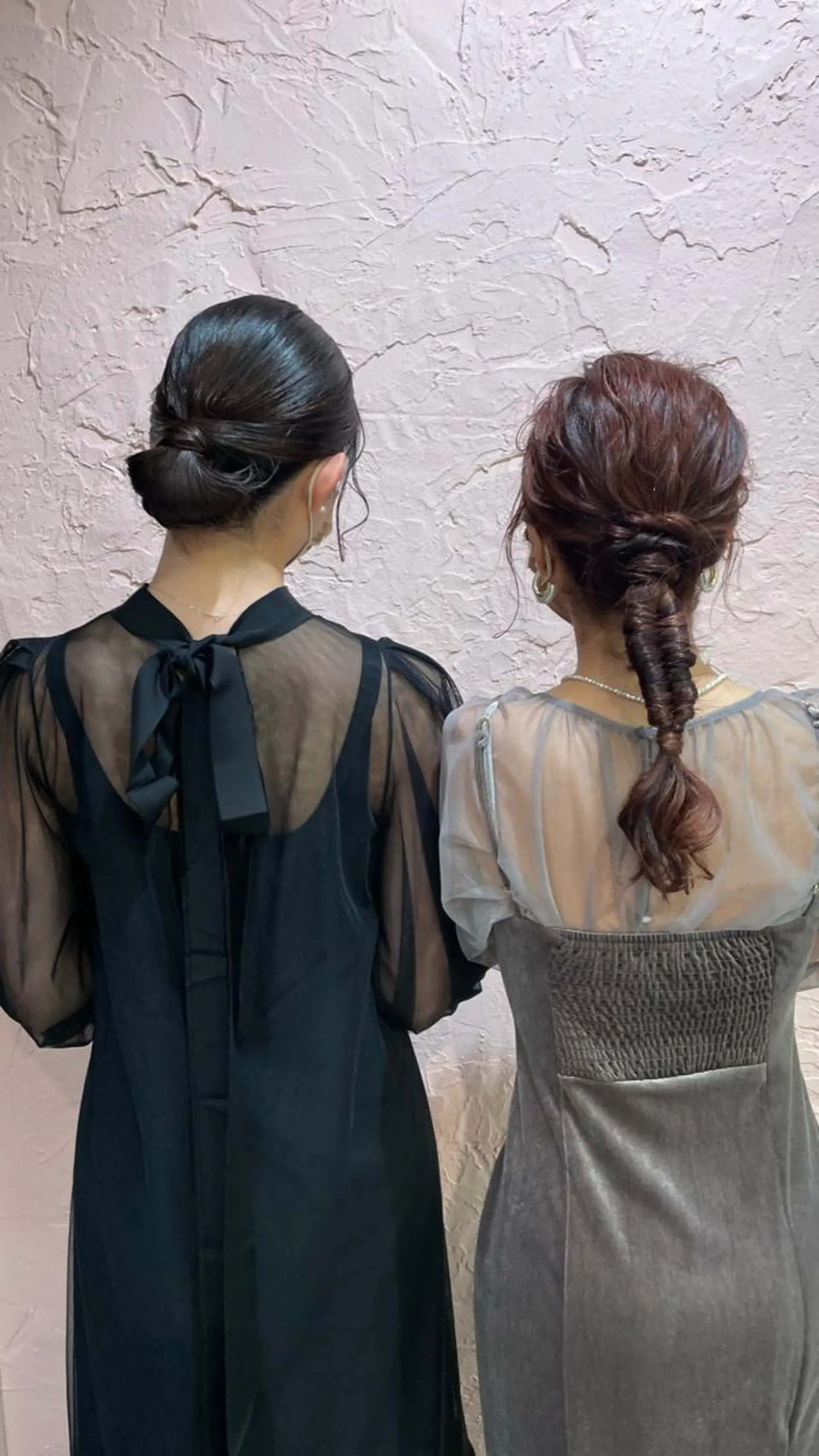 ロング カラー ヘアアレンジ 松永 梨央のヘアスタイル