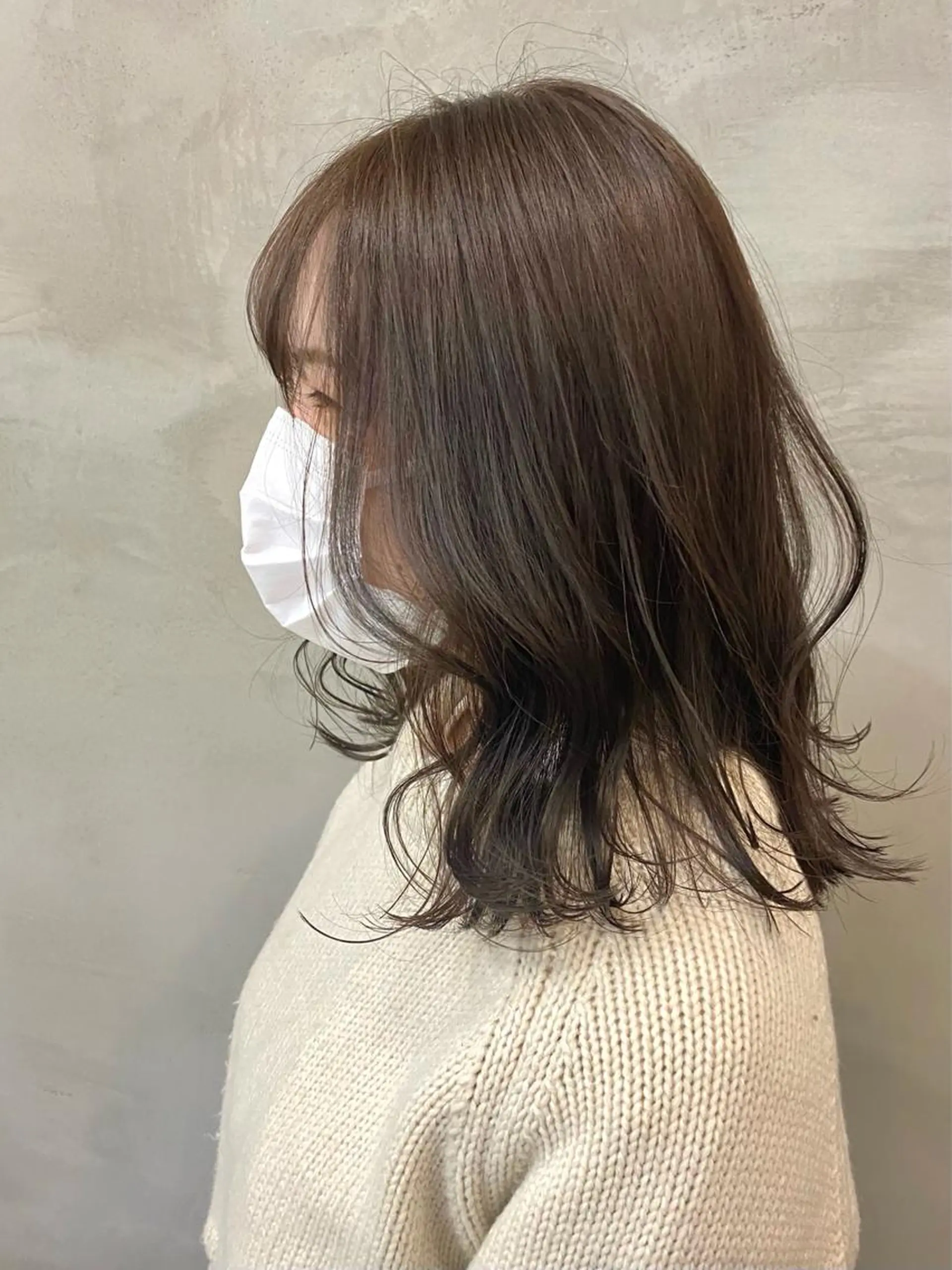 セミロング カラー ヘアカラー トリートメント pesca 長町南店 OIKAWAのヘアスタイル