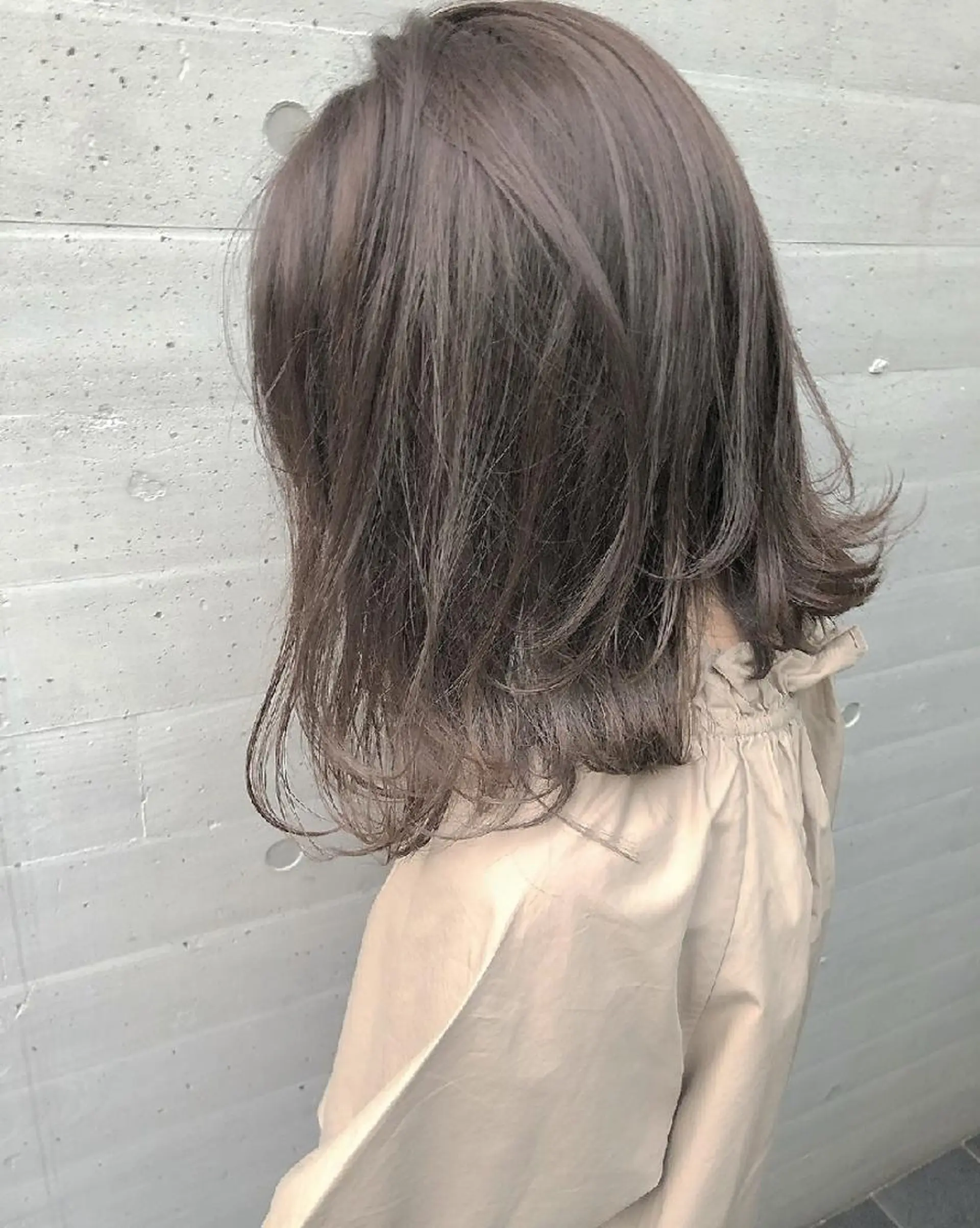 ミディアム カラー カット ヘアカラー トリートメント siesta by amble luxeのヘアスタイル