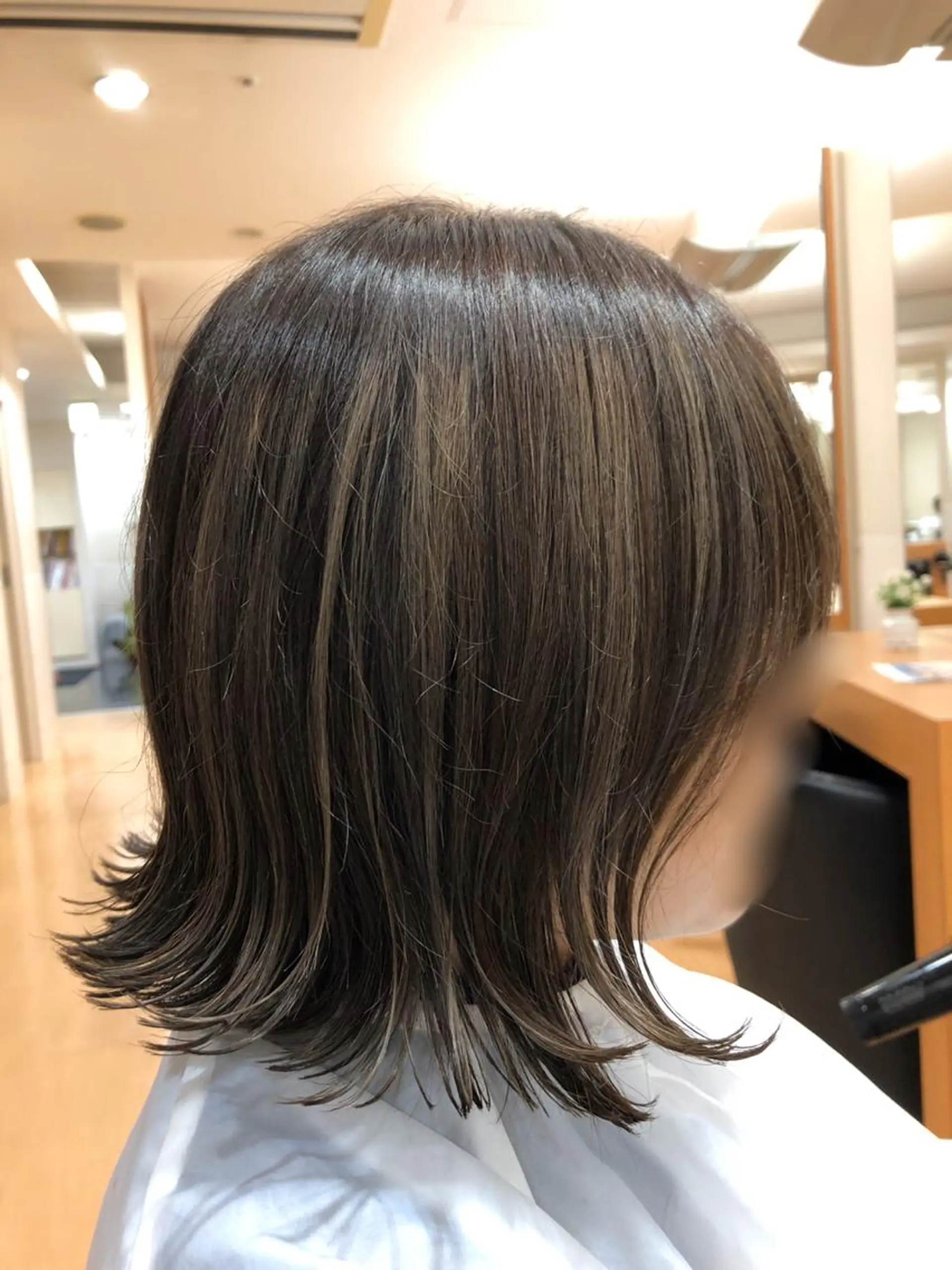 ミディアム カラー ヘアアレンジ mod'shair船橋所属・ムロオカ ヨシキのヘアスタイル