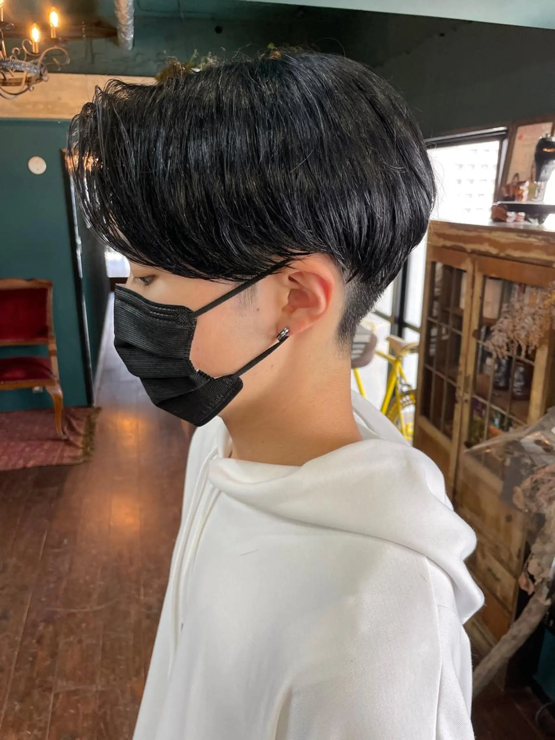 メンズ センターパート vivre libre所属・vivre libreのヘアスタイル