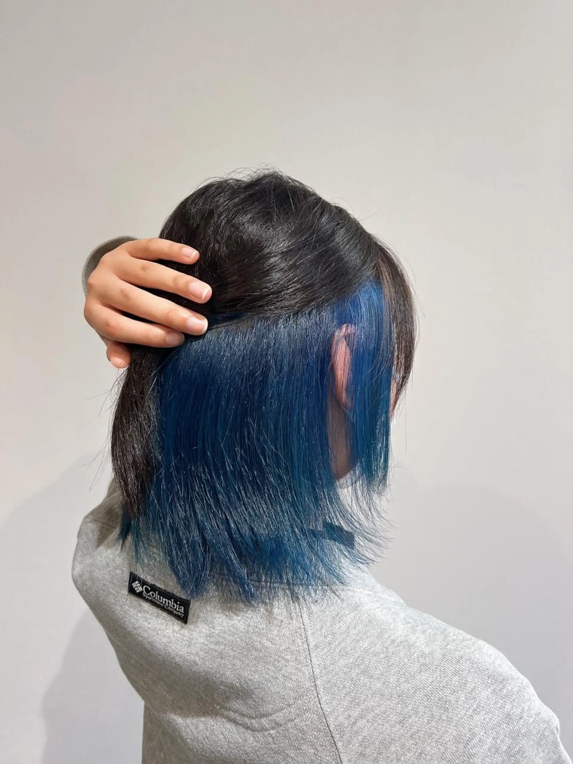 ミディアム カラー ブリーチ インナーカラー ...a所属・... aのヘアスタイル