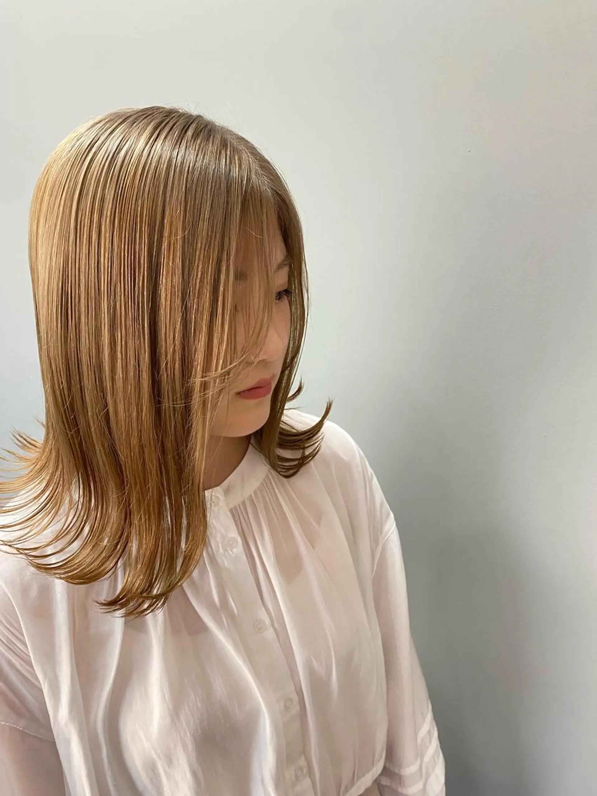 ミディアム 👑 Saho👑のヘアスタイル