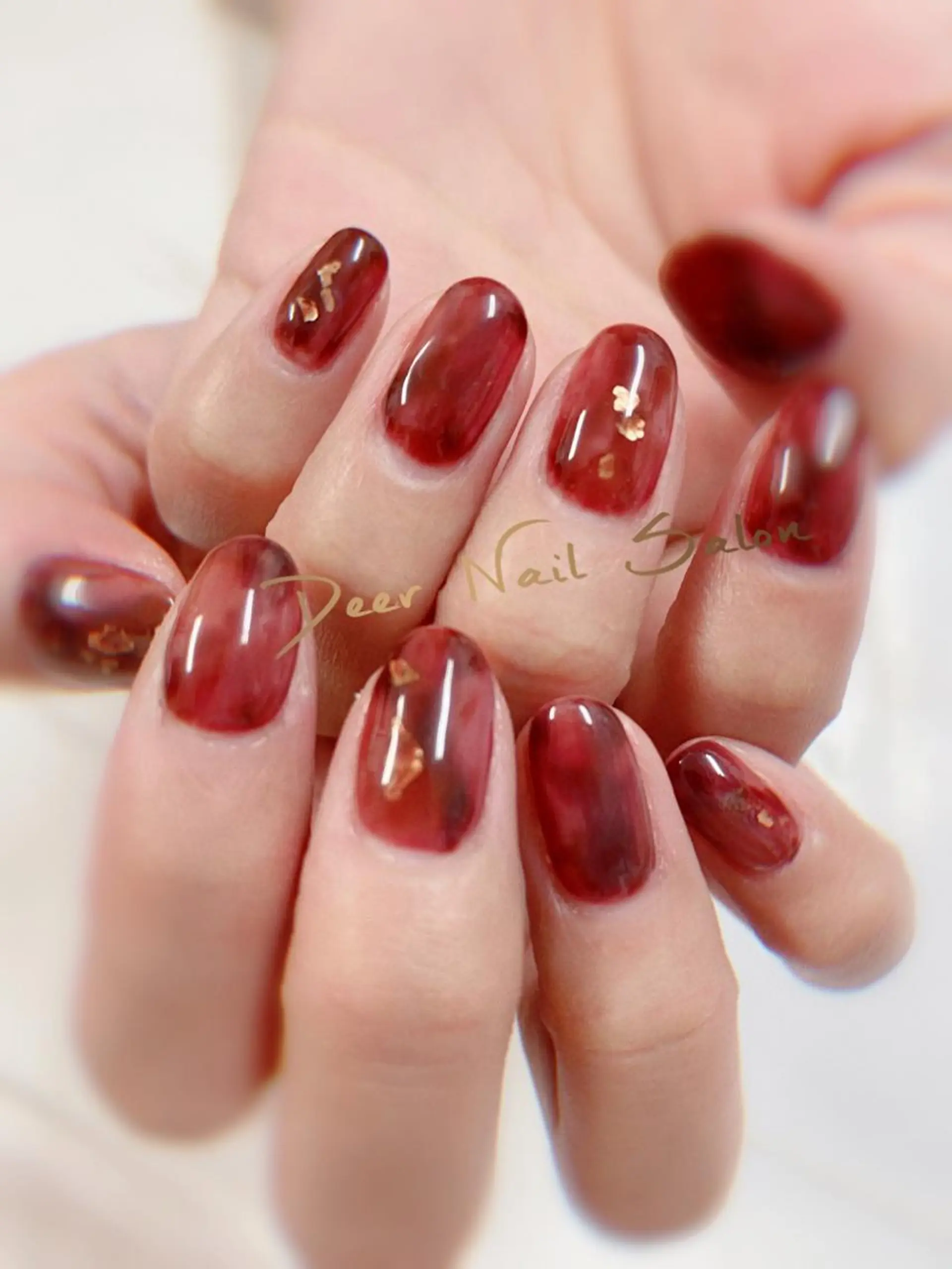 ネイル ハンドネイル Peachy 🍑のネイルデザイン