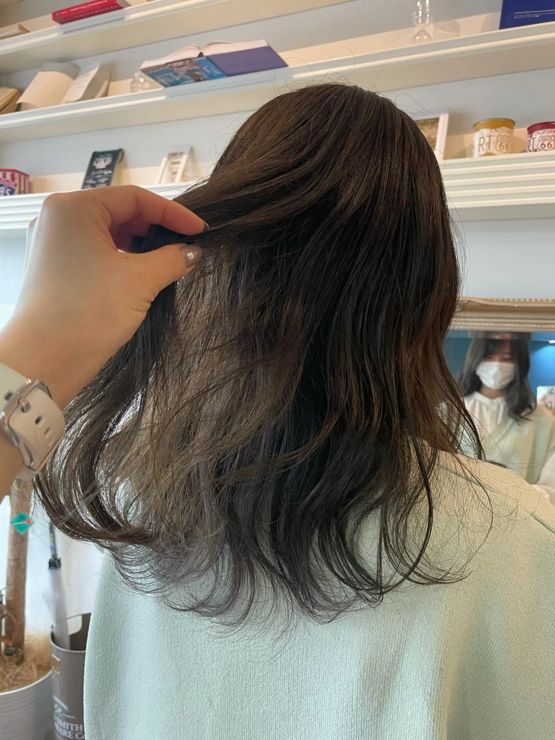 セミロング カラー グレージュ 💐パーソナルカラー /市橋加菜💐のヘアスタイル