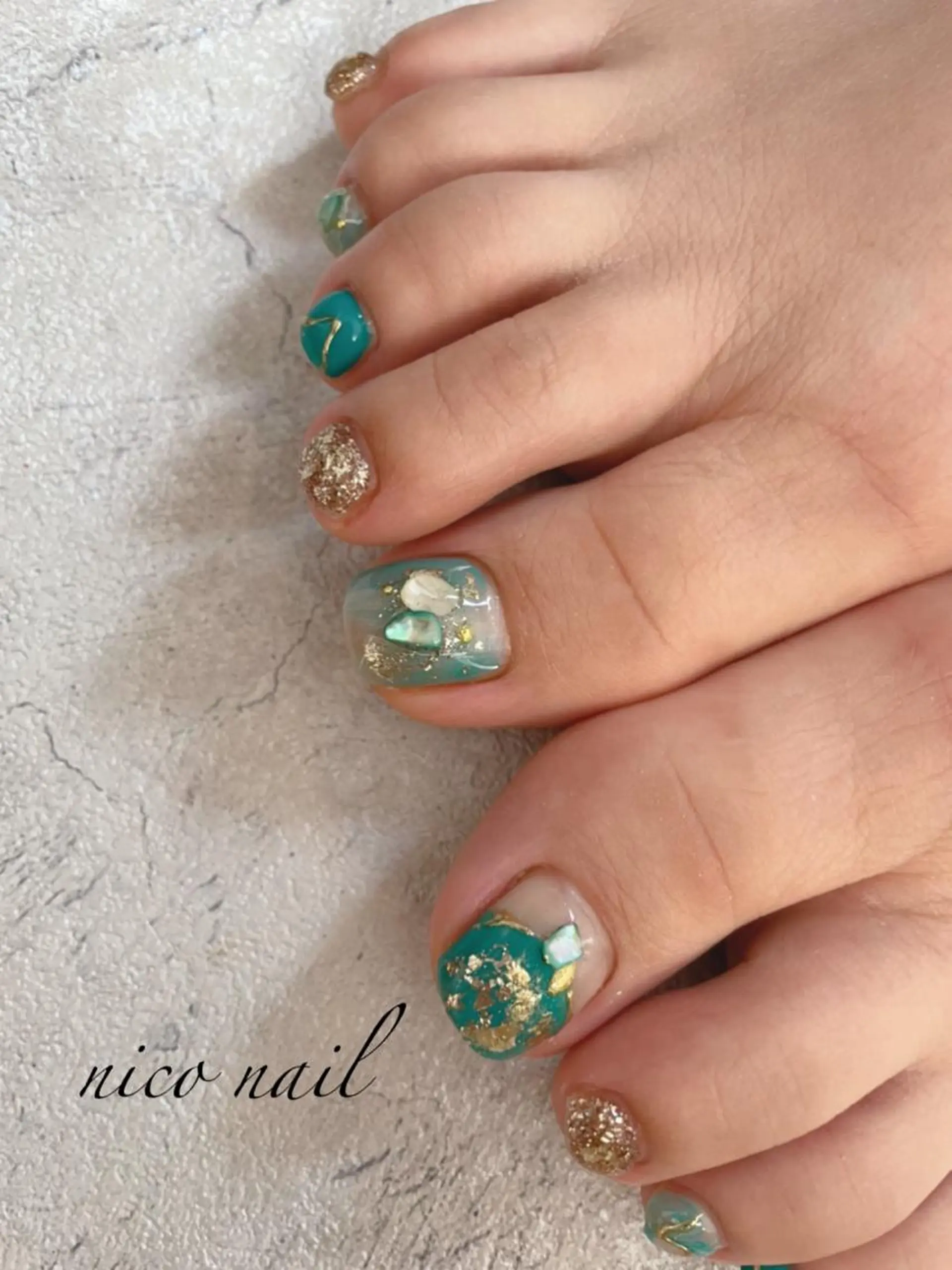 ネイル 香芝市ネイルサロン nico nailのネイルデザイン