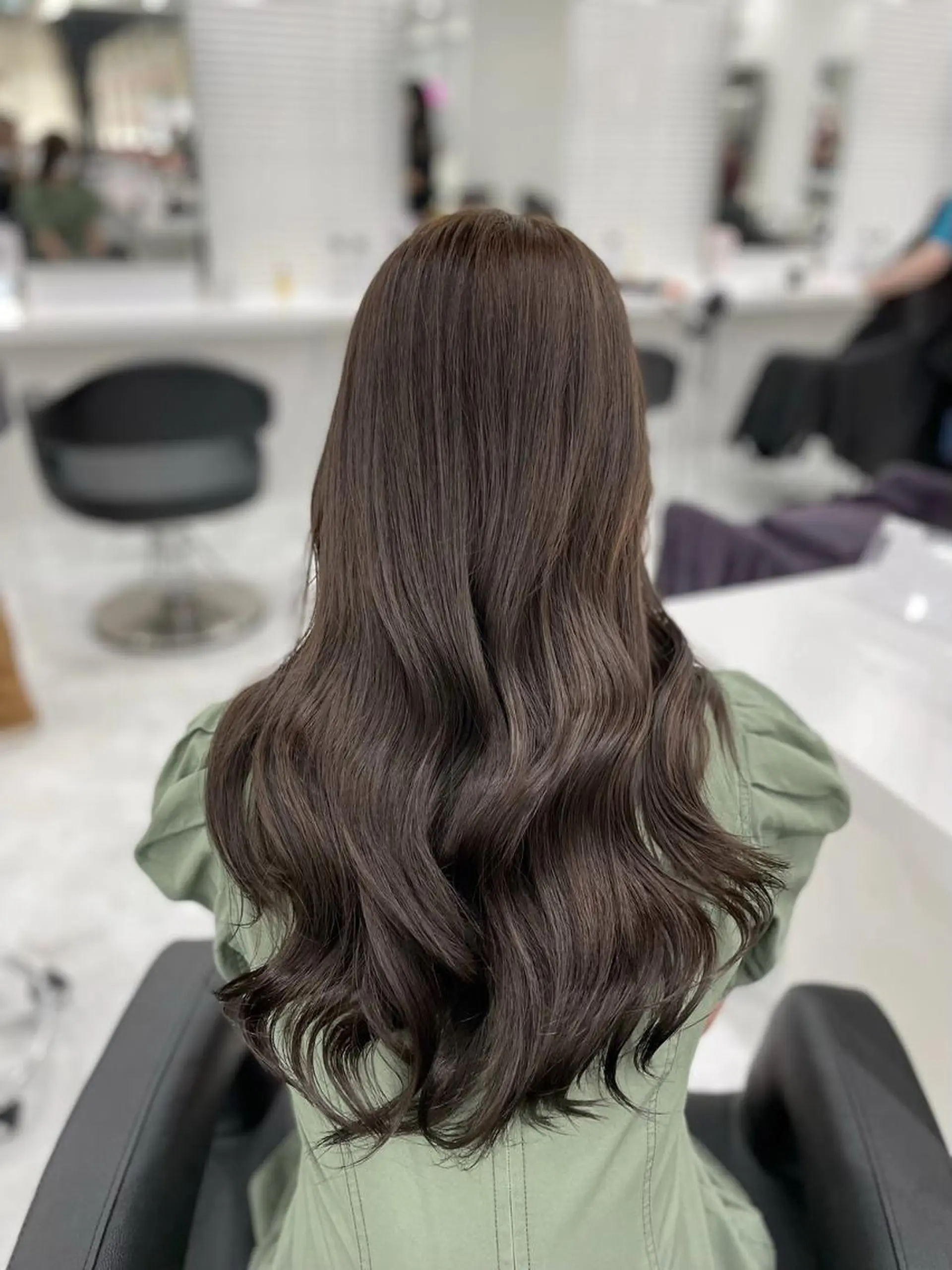 カラー ヘアカラー トリートメント ヘッドスパ ヘアセット 🤍透明感トレンド 🤍上品ヘア🤍のヘアスタイル