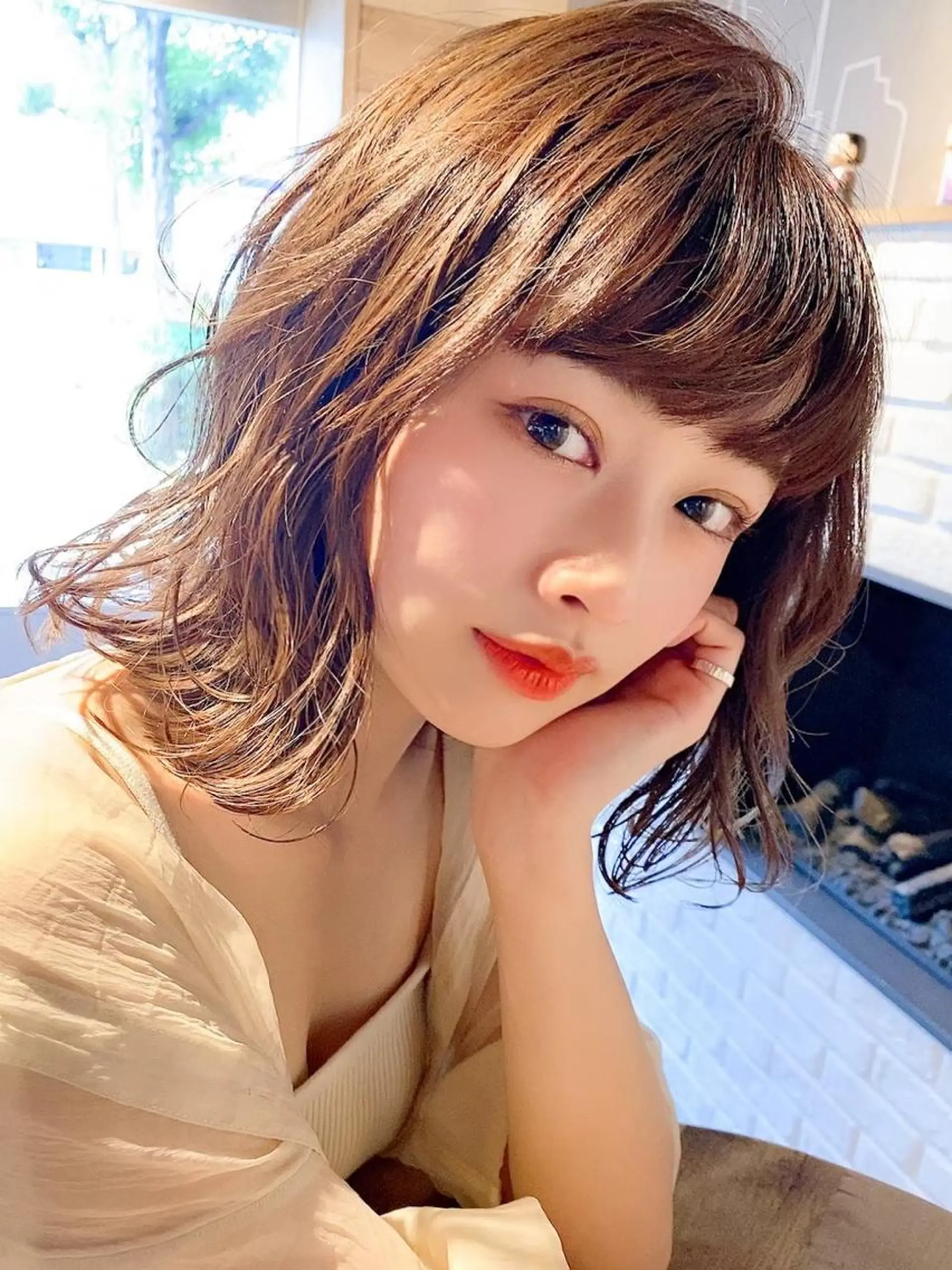 ミディアム 豊中/メンズ特化 岡田 龍之介のヘアスタイル