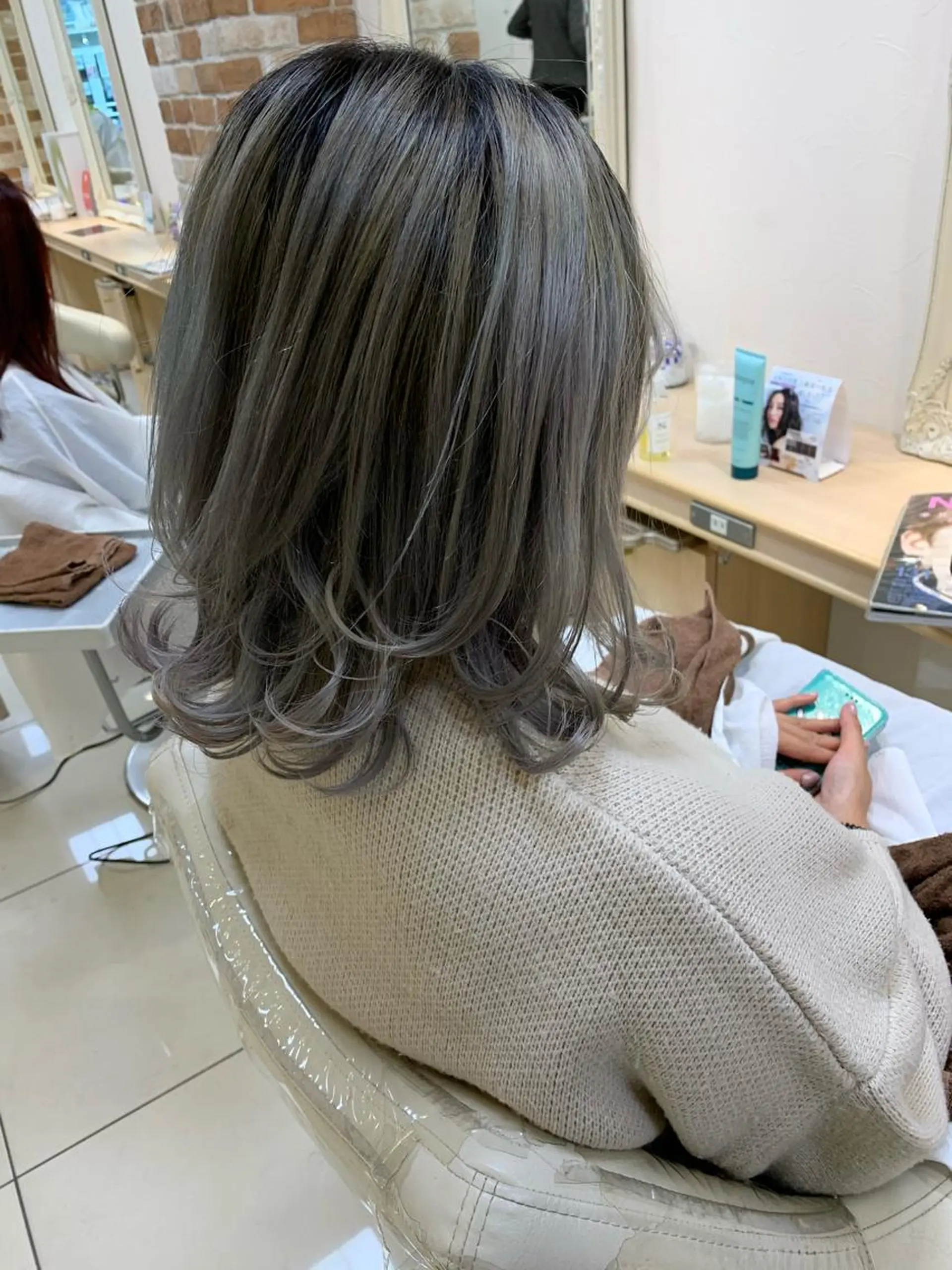 ミディアム ヘアアレンジ 店長 大方康暉のヘアスタイル