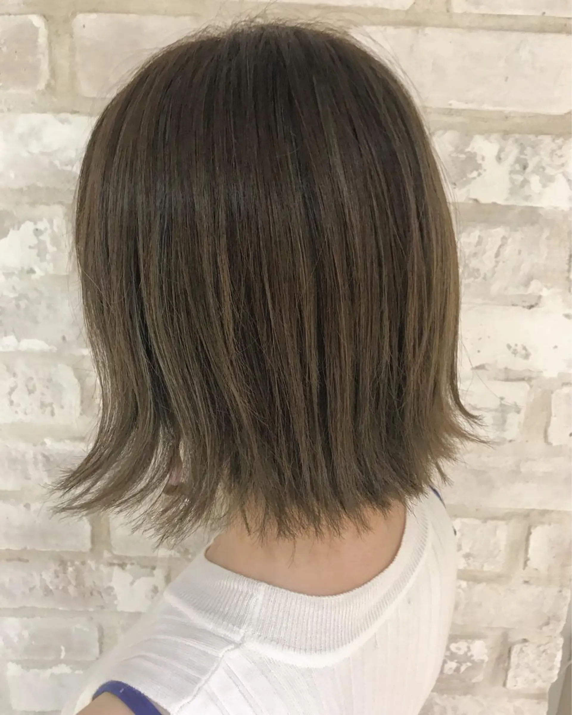 ミディアム カラー ハイライトカラー ハイライト カット トリートメント grow恵比寿【グロウ】髪質改善/ハイライト/ブリーチ/レイヤーカット所属・奥野 貴史　代表　レイヤーのヘアスタイル