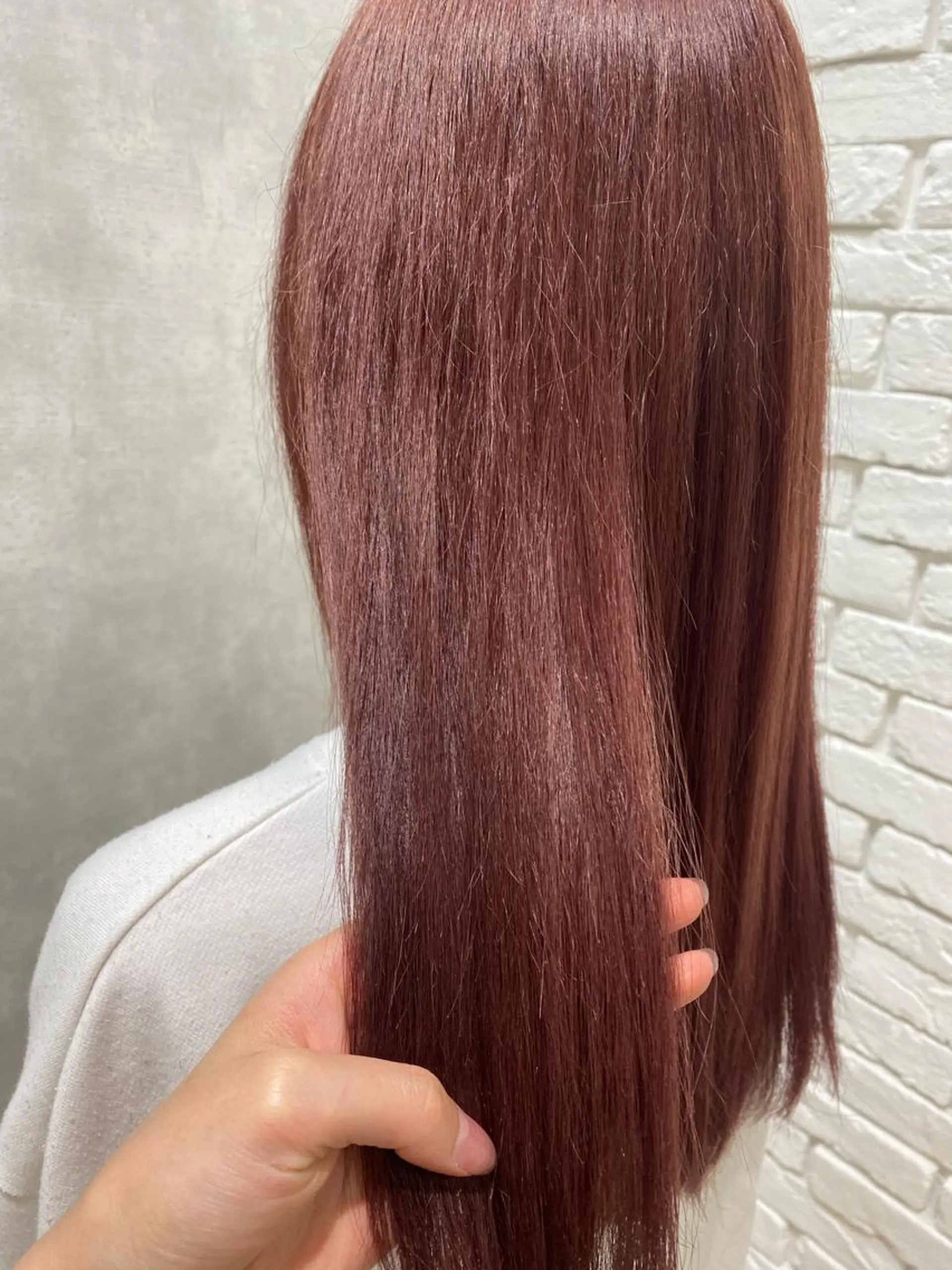 セミロング ヘアカラー トリートメント ROSEL 沢津橋  楓のヘアスタイル