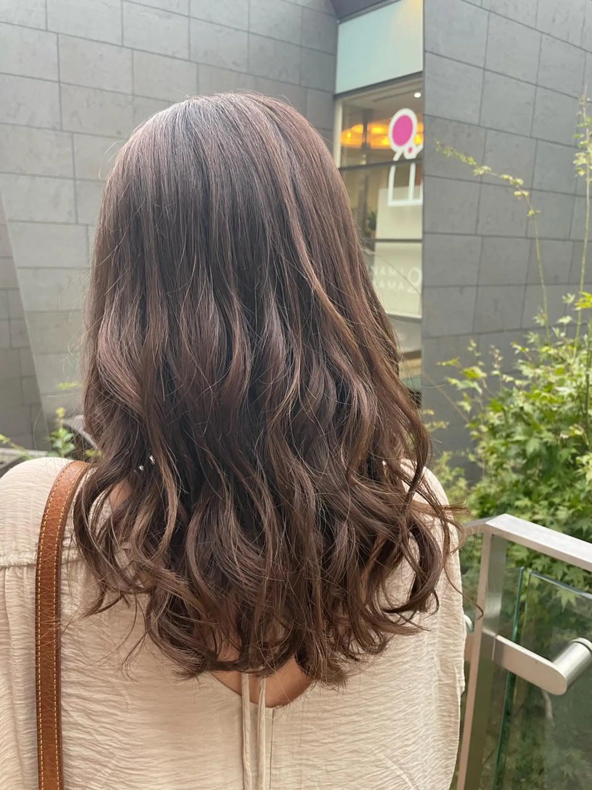 ロング カラー ベージュカラー 透明感カラー グレージュ 🍑まき/カット /髪質改善カラー🍑のヘアスタイル