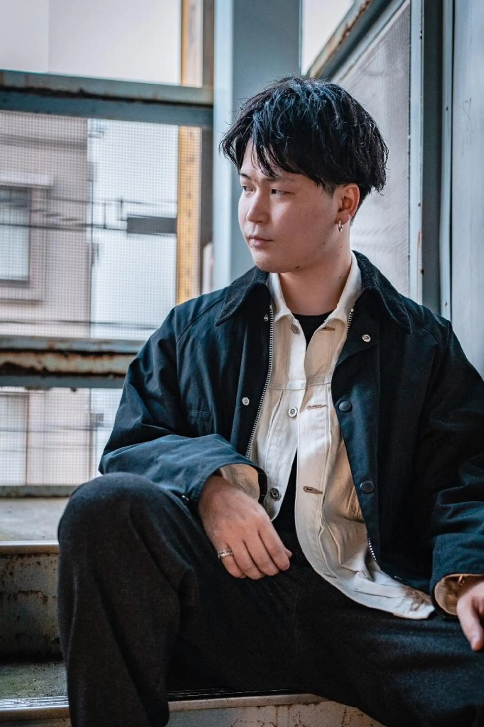 メンズ パーマ Lazo所属・Lazo/ 原弥和子のヘアスタイル