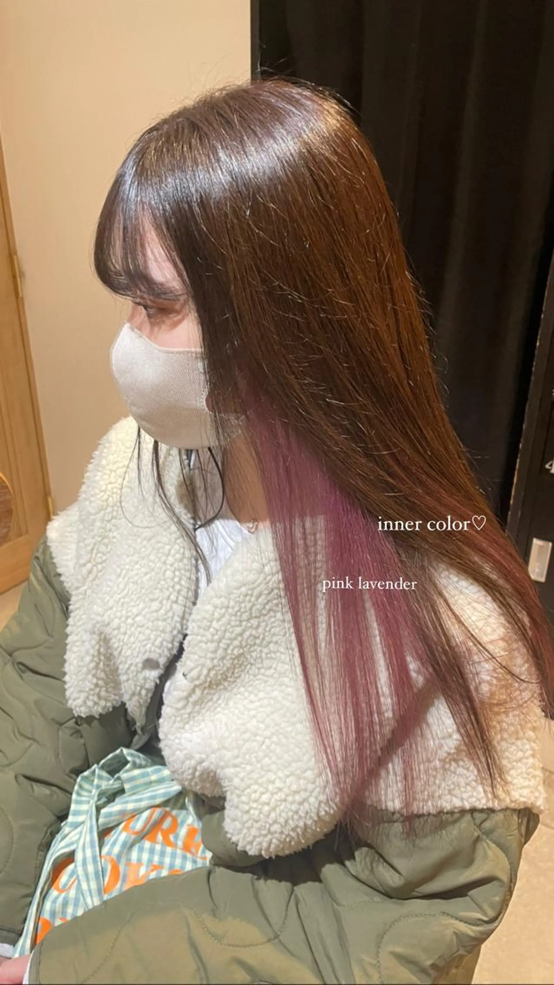 ロング カラー パーマ ヘアアレンジ メンズ キッズ ネイル マツエク・マツパ アイブロウ himawari♡ 柔らかいカラーのヘアスタイル
