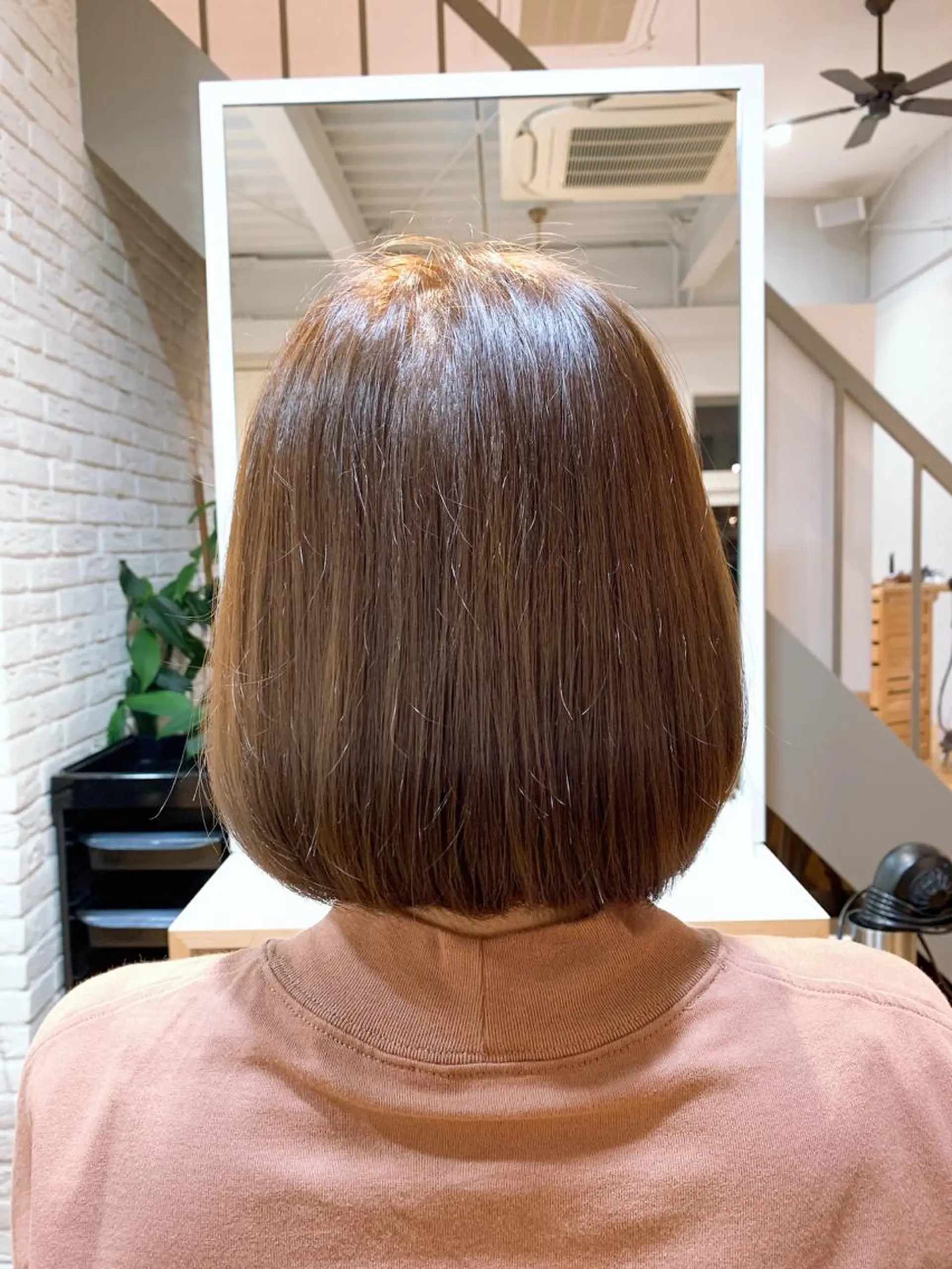 カラー 南 柚香のヘアスタイル