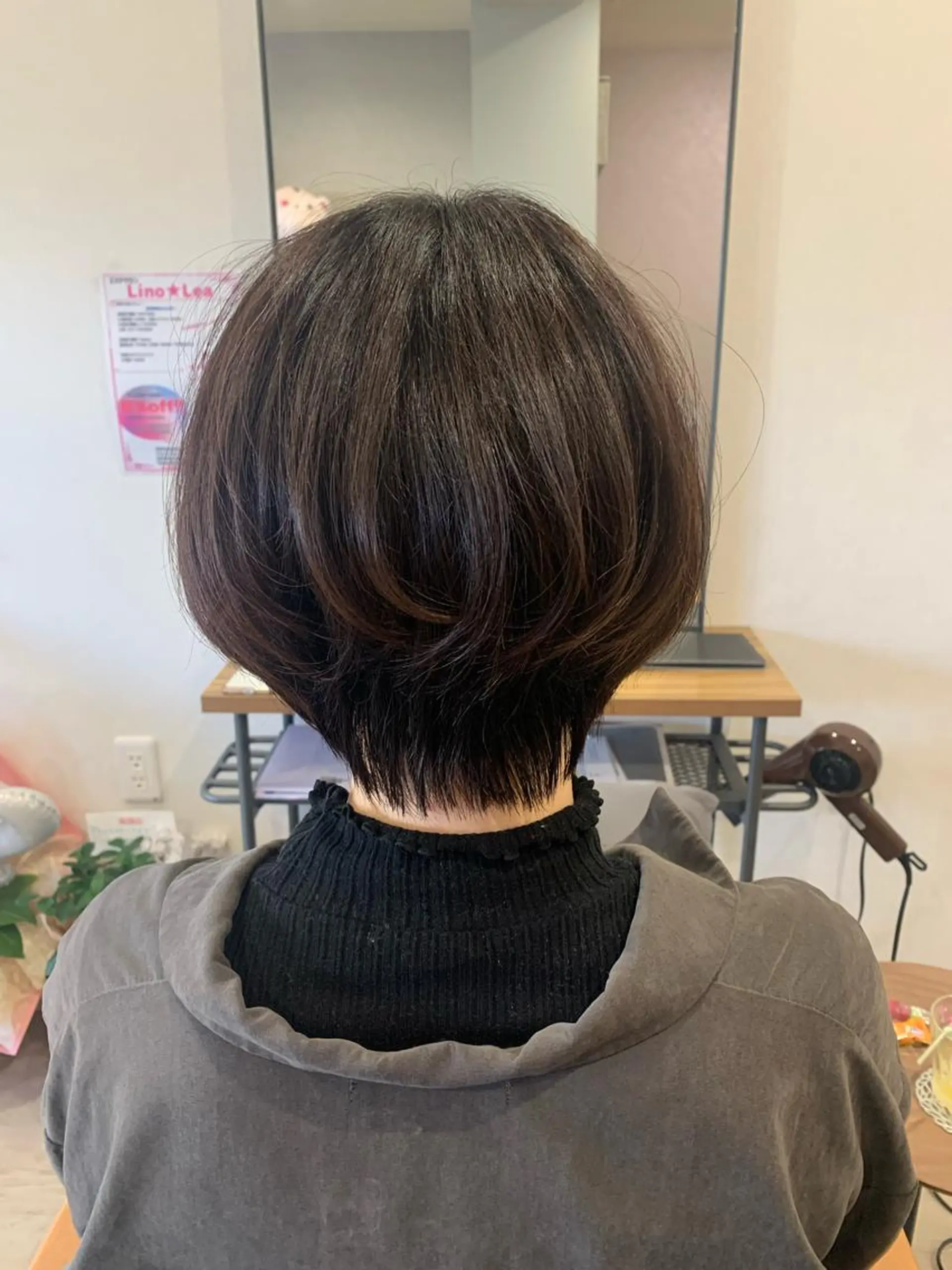 ショート カラー ショートボブ ブラウンカラー ボブ ショートヘア hair & spa Nalu所属・hair & spa Naluのヘアスタイル