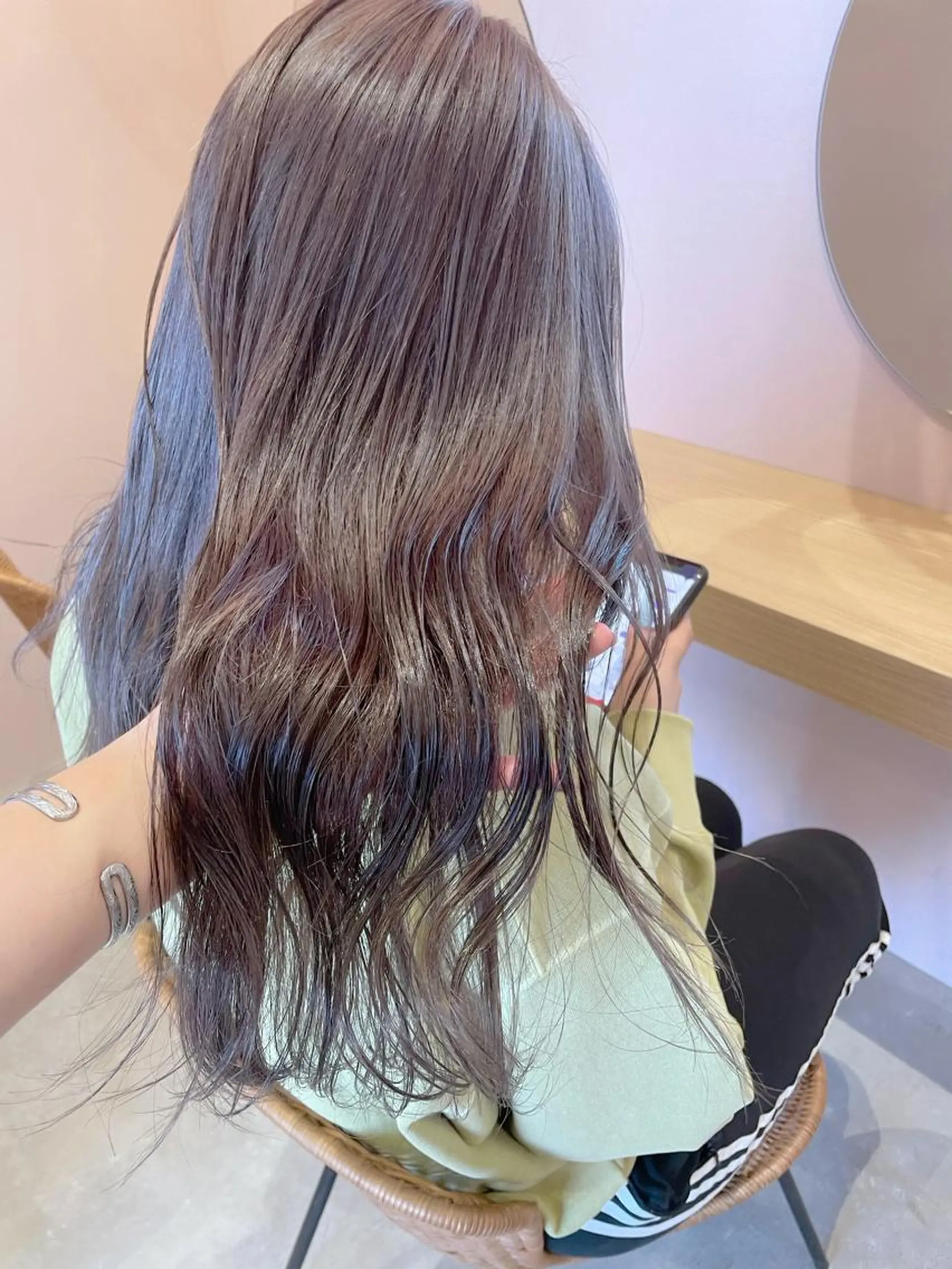 ロング カラー ブリーチ matsuzawa mihoのヘアスタイル
