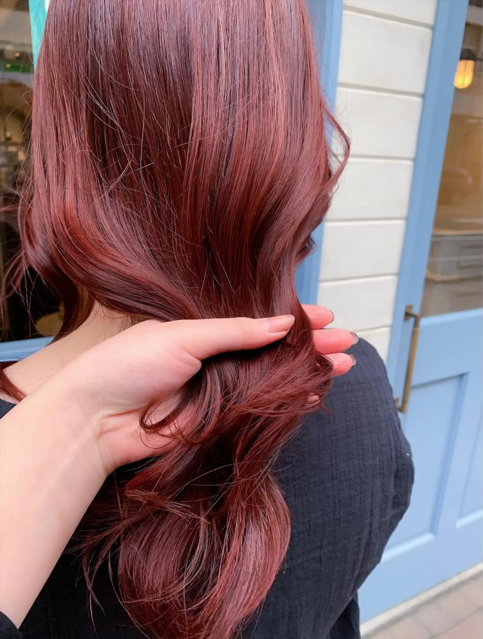 ロング カラー 🍓韓国ヘア レイヤ ーカット🍓笠原 葵のヘアスタイル