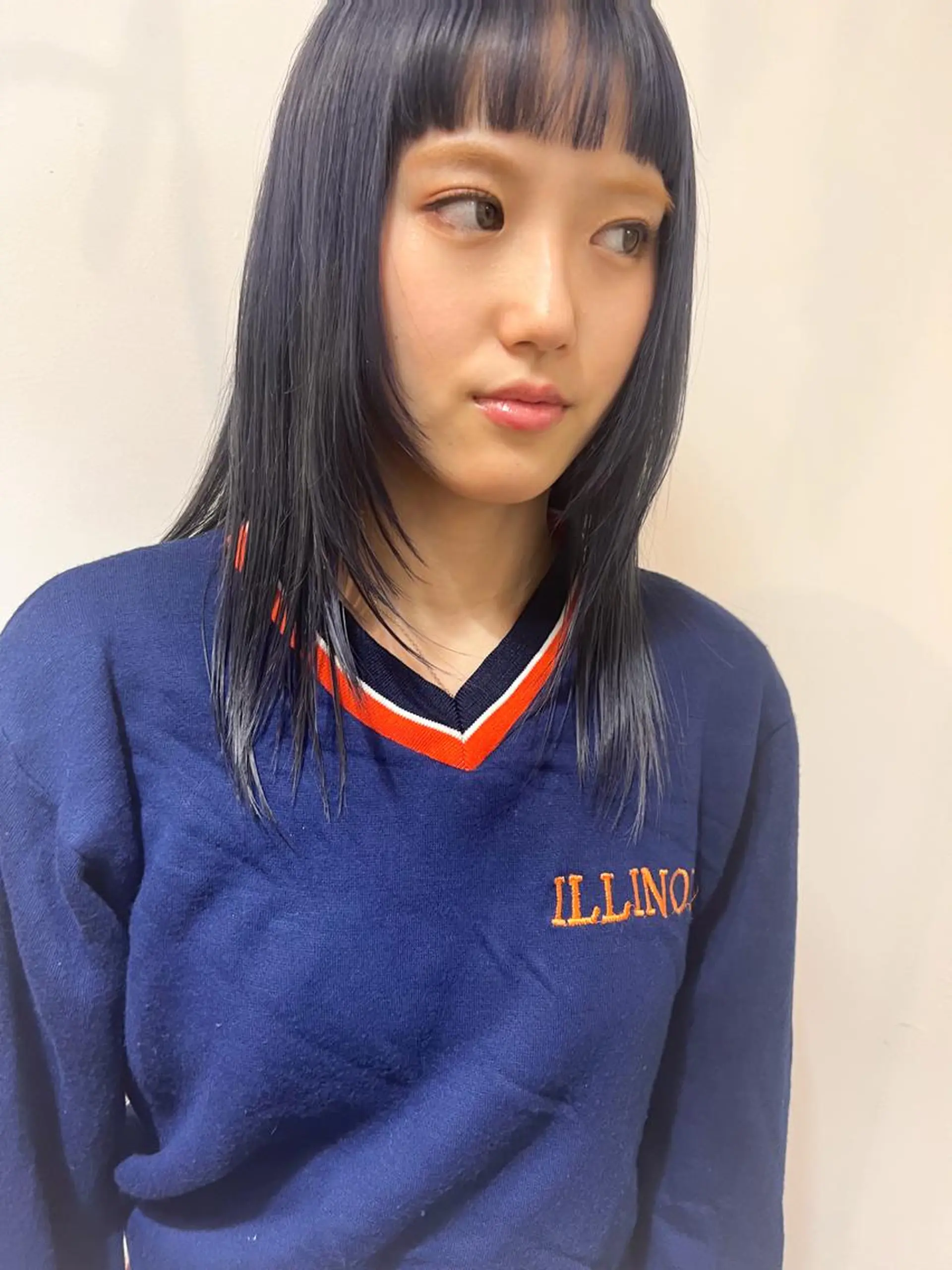 セミロング カラー つくばUtooe's 副店長　寺沢颯のヘアスタイル