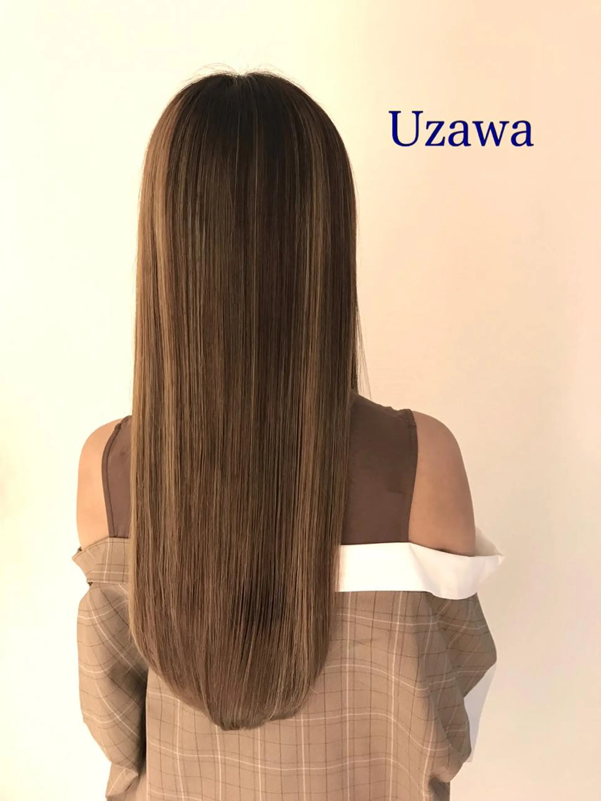 ロング カラー パーマ ヘアアレンジ アクアカラー 髪質改善 トリートメント 🌈ハイトーン髪質改 善🌈polon🌟のヘアスタイル