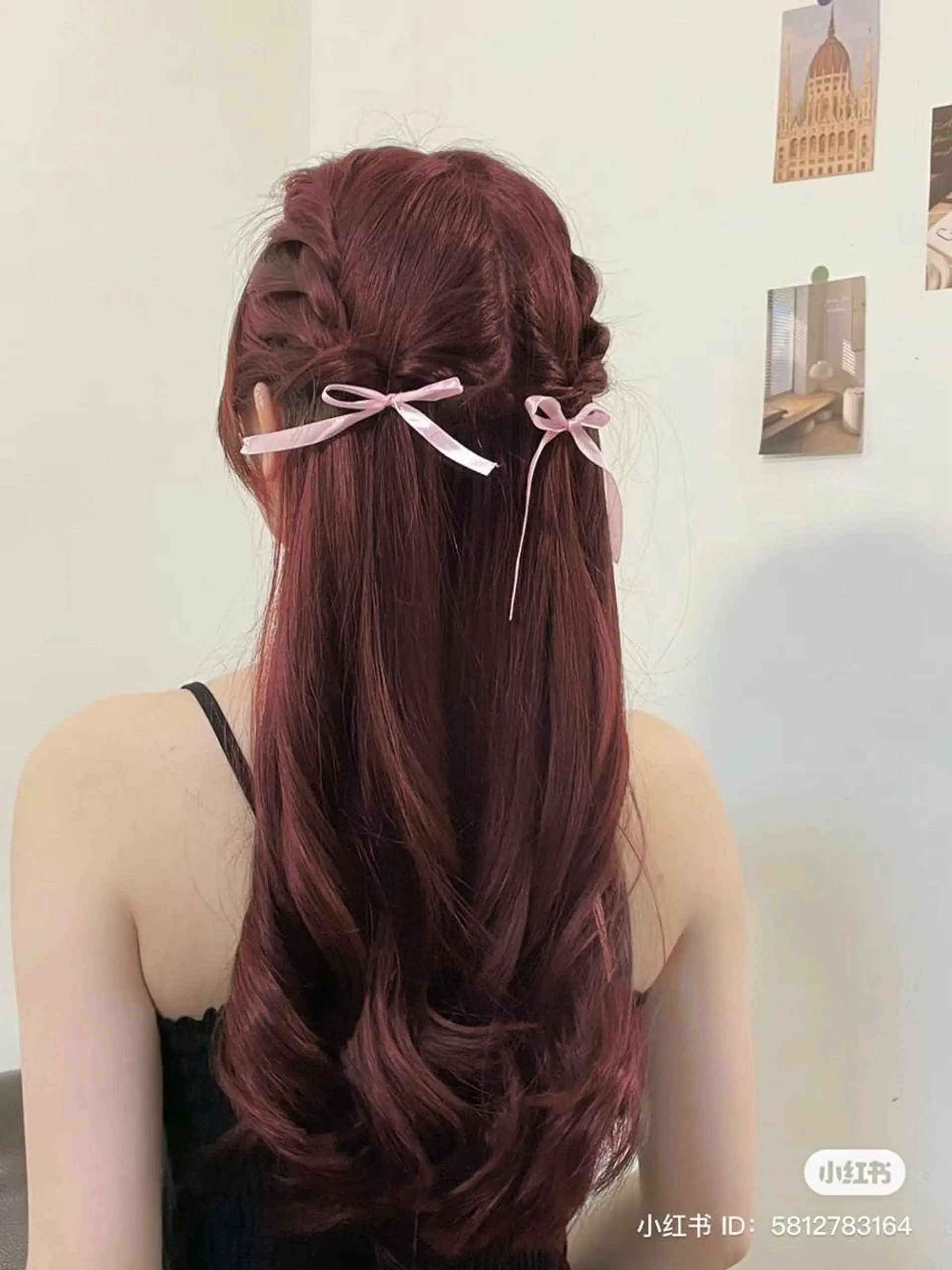 カラー ヘアカラー トリートメント ヘッドスパ ヘアセット モテガーリー🎀ピン クヘア/SHIONEのヘアスタイル