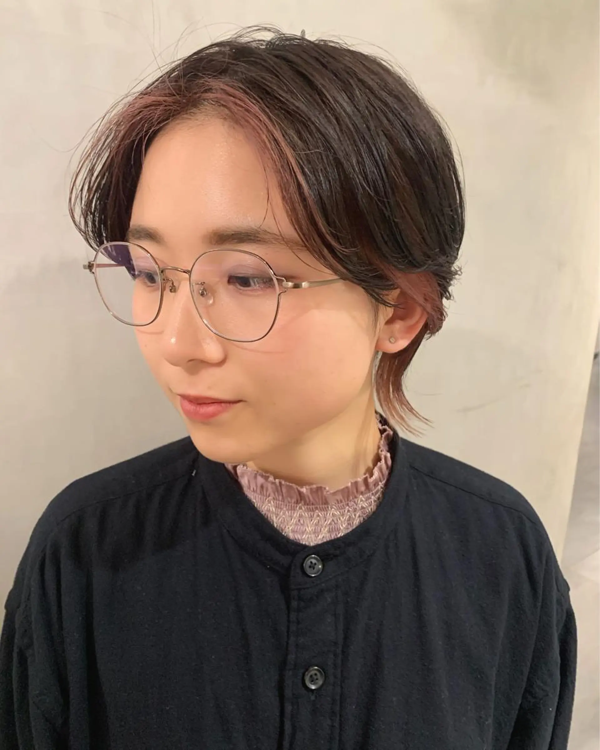 ショート カラー ヘアカラー トリートメント 優 作のヘアスタイル