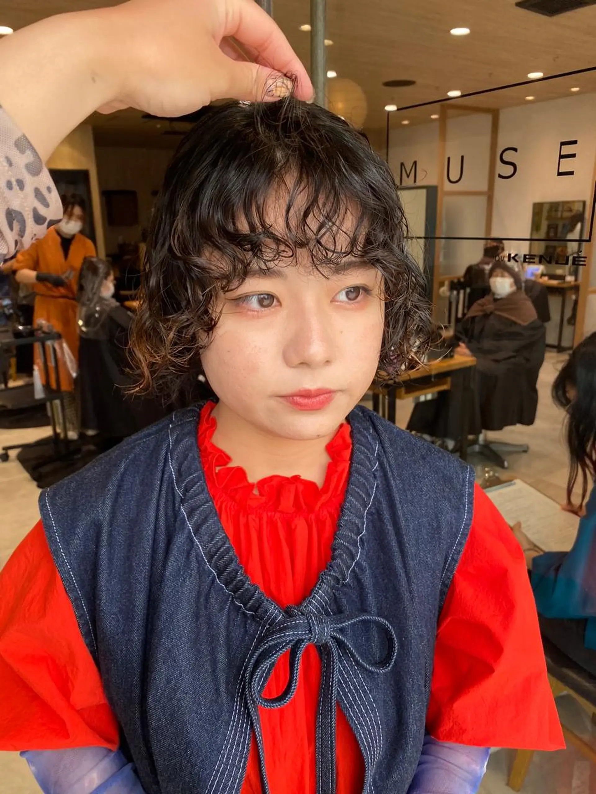 ショート パーマ カット パーマ パーマ指名No1 /namiのヘアスタイル