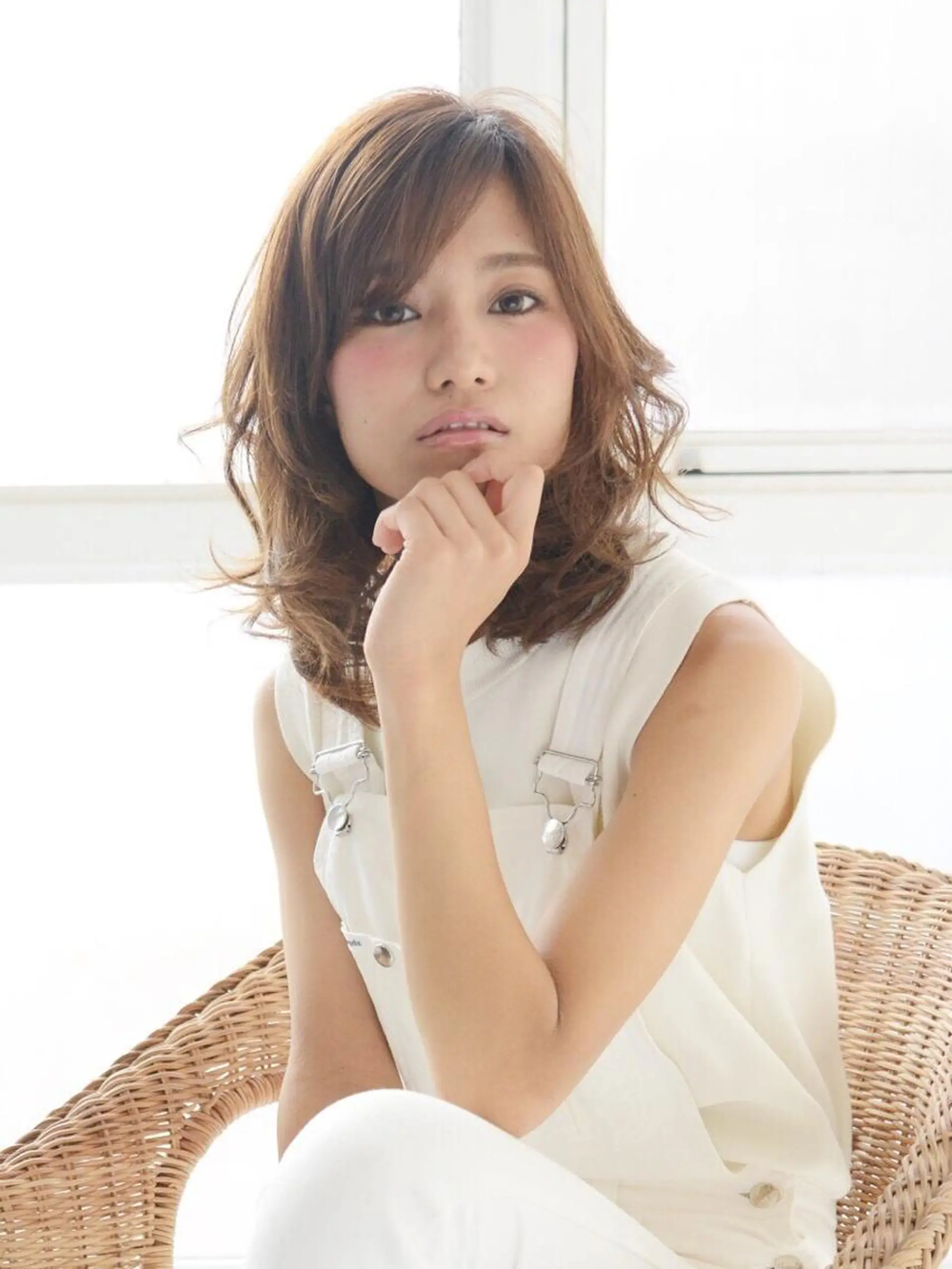 セミロング EARTH/A鹿児島吉野店所属・松下 塁のヘアスタイル