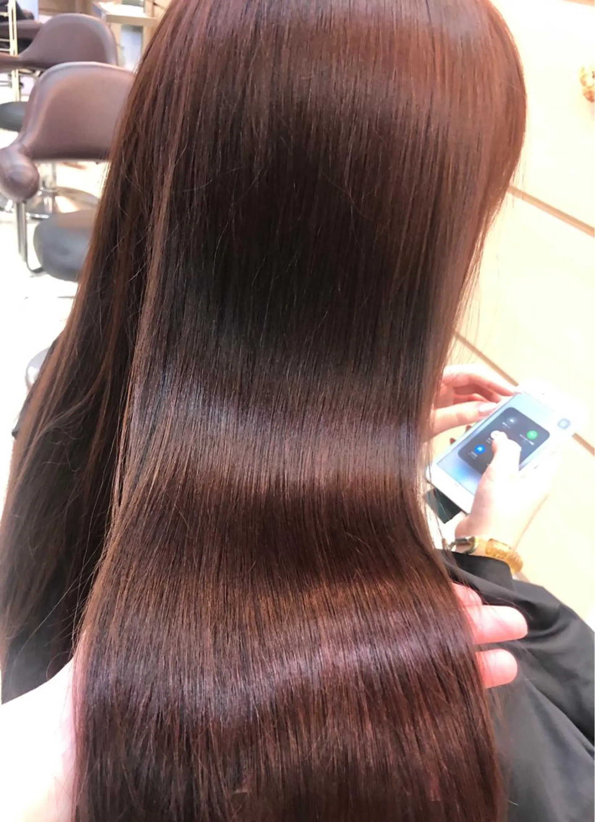 ロング カラー ピンクカラー トリートメント カット ヘアカラー トリートメント シールエクステ/ 髪質改善💐yuuのヘアスタイル