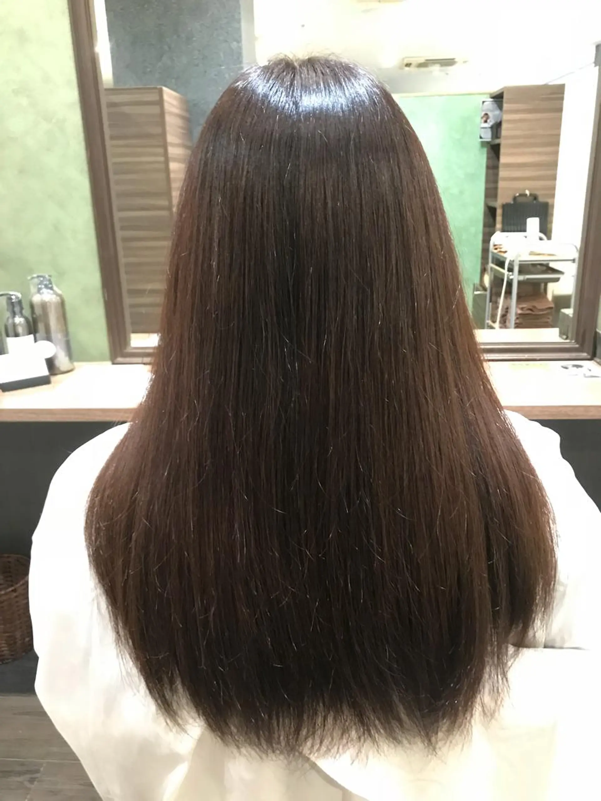 ロング カラー アッシュ パープルカラー パープルアッシュ 中嶋 ナカジマのヘアスタイル