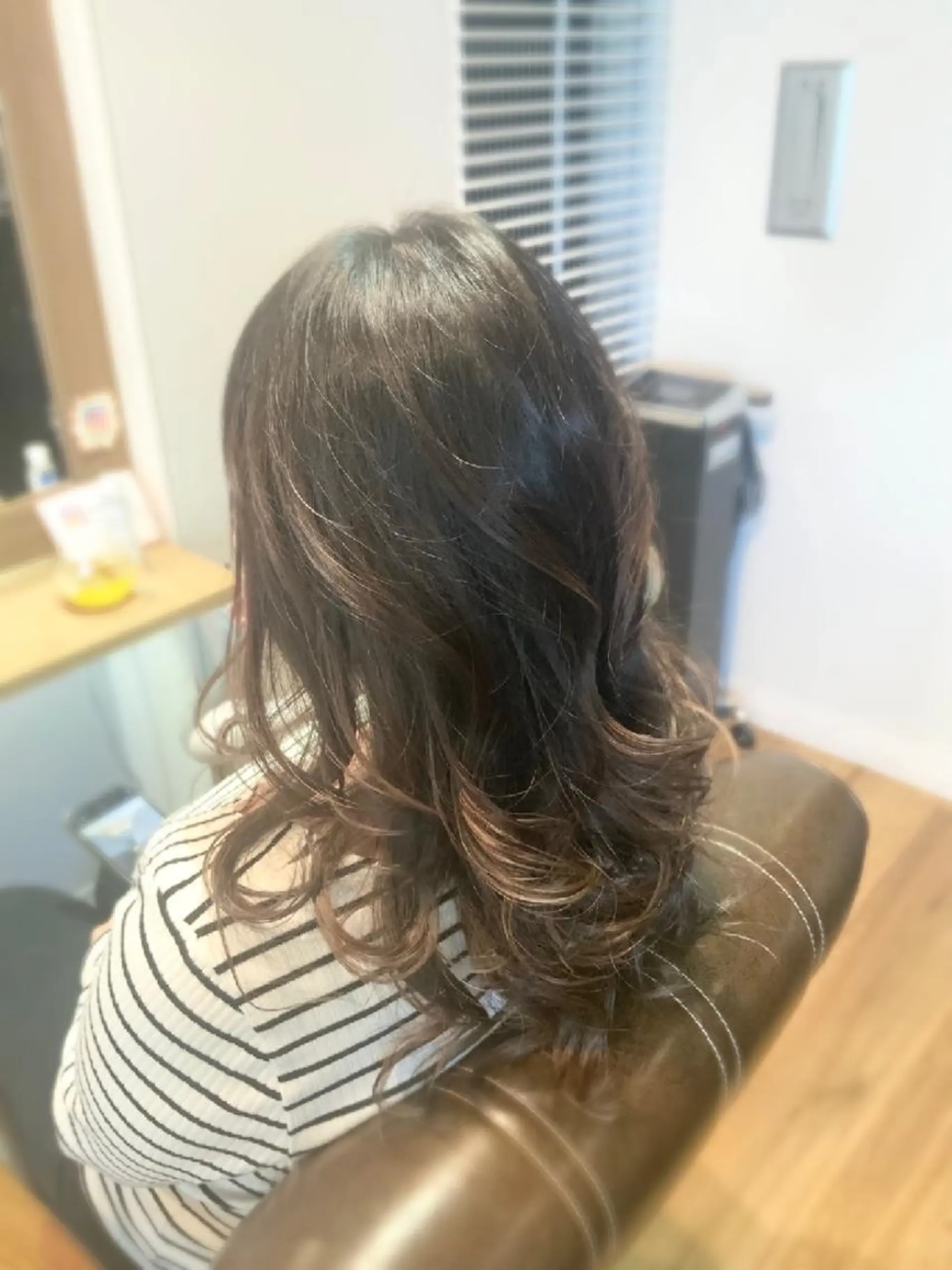 カラー 透明感カラー グレージュ ヘアカラー トリートメント 堀 望美のヘアスタイル