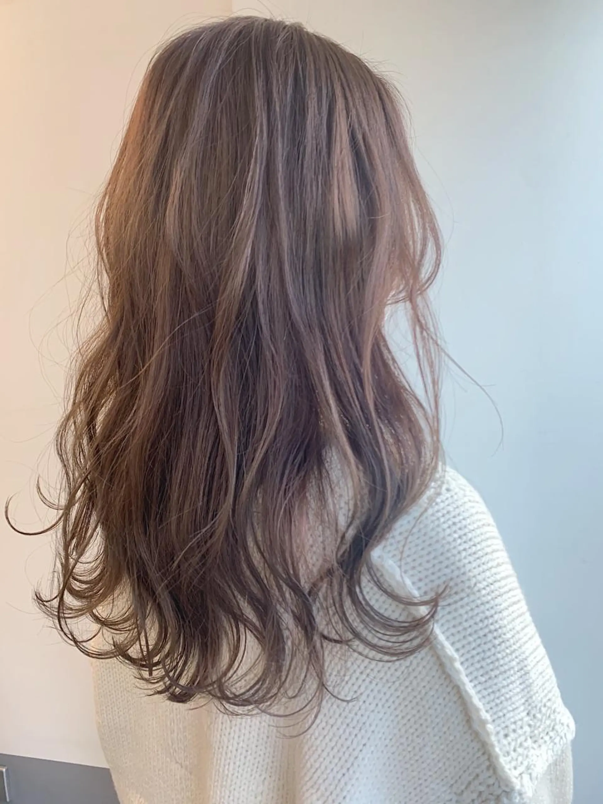 ロング カラー ブリーチ カット ヘアカラー トリートメント 🌛ダブルカラー 🌜SAYAKAのヘアスタイル