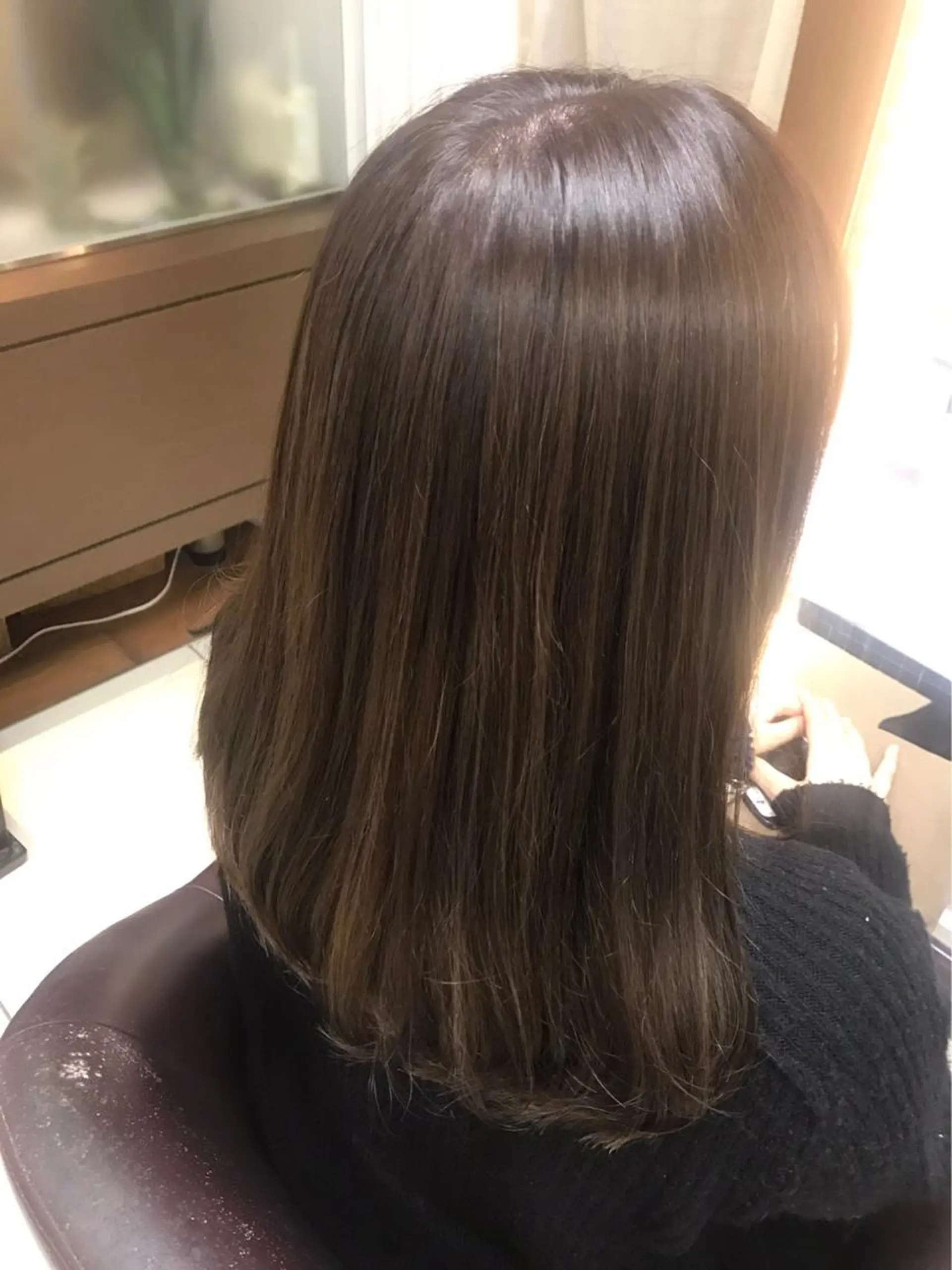 セミロング ママ美容師まつげ 🤍まき🤍のヘアスタイル