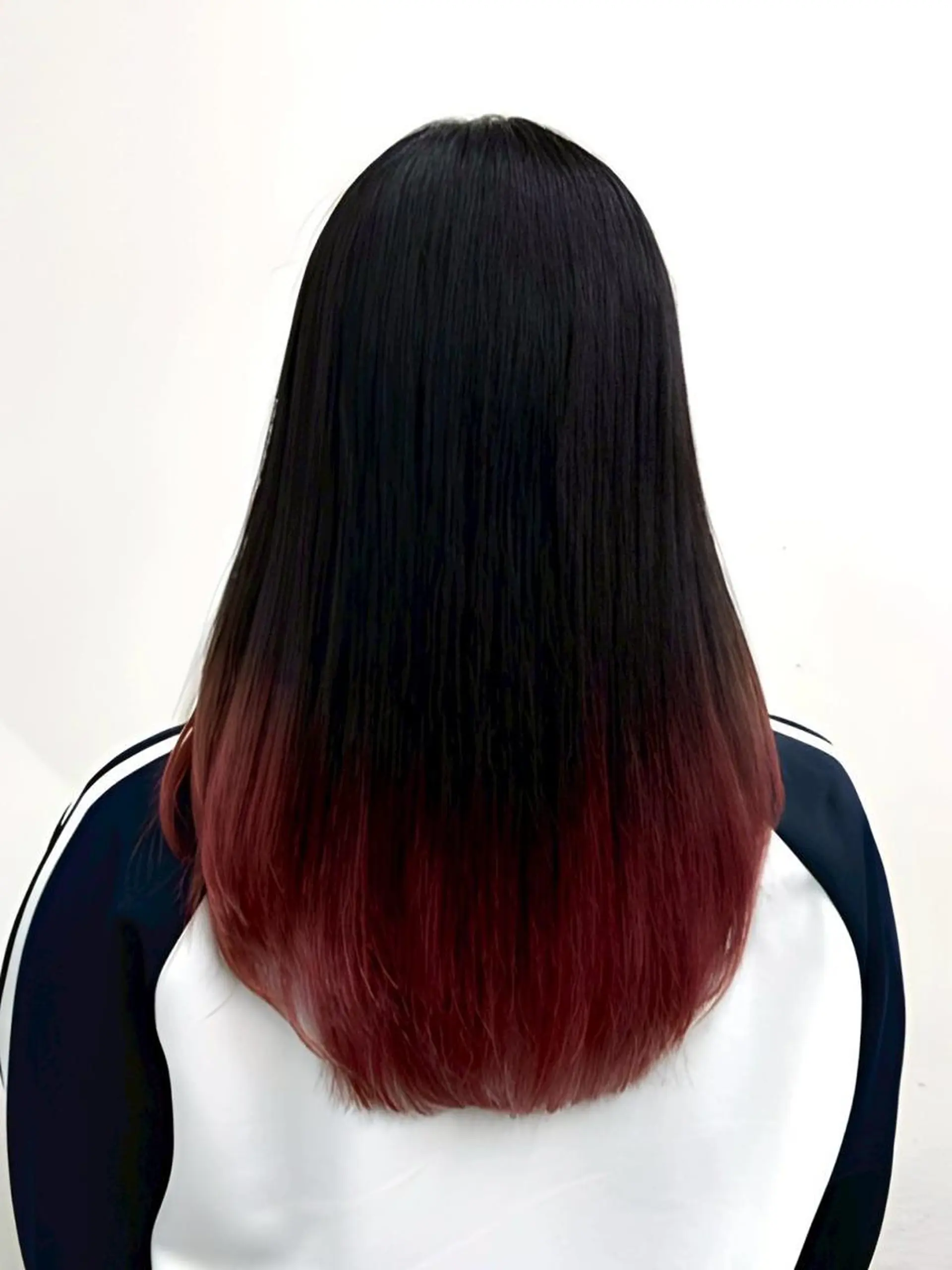 ロング カラー アディクシーカラー アッシュ ブルーカラー ダークアッシュ グレージュ 【公式】amble luxe 中野のヘアスタイル