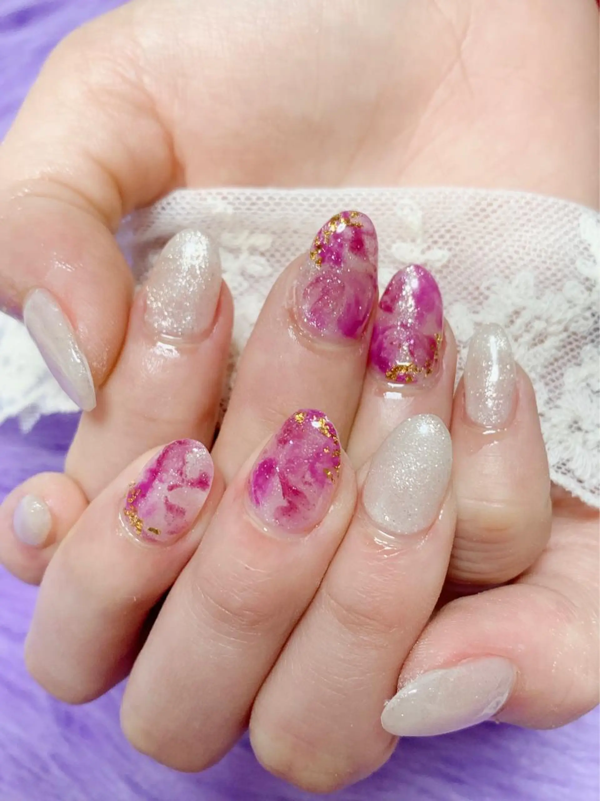 ネイル ハンドネイル twincle nailのネイルデザイン