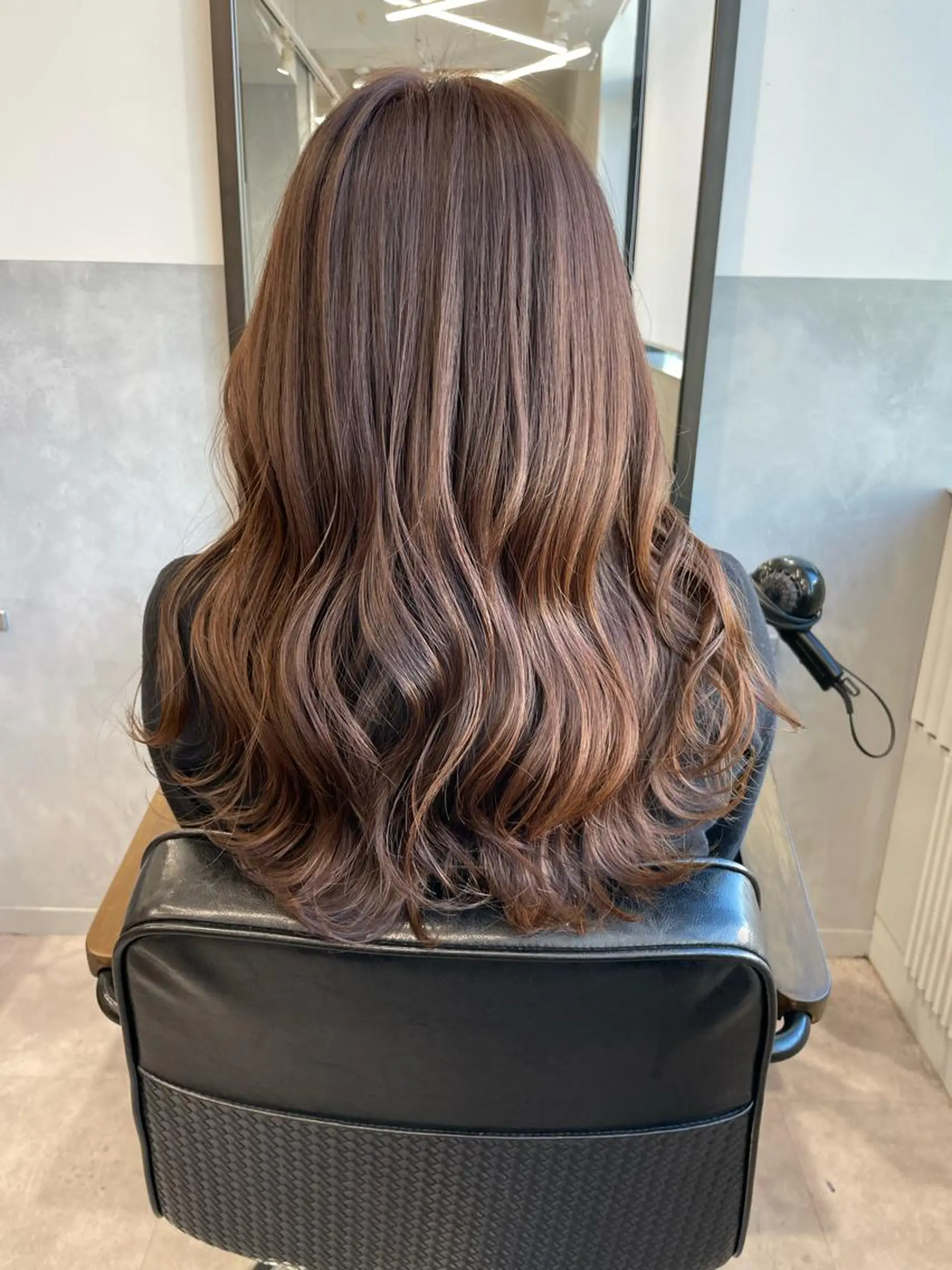 セミロング ダブルカラー🎀池袋 RUKAのヘアスタイル