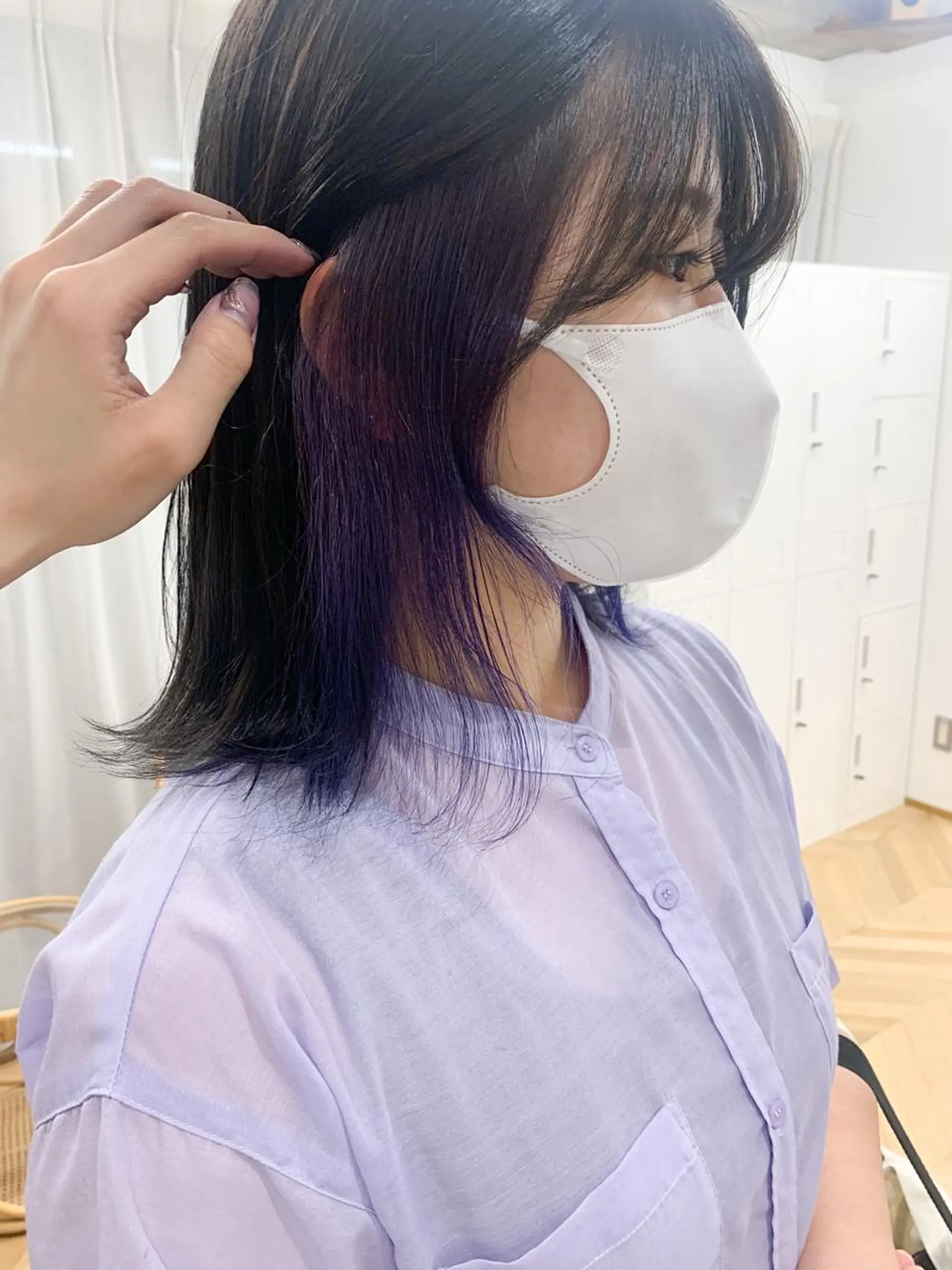 ミディアム カラー ヘアカラー トリートメント cirrus🕊 韓国ヘア♡山縣あかりのヘアスタイル