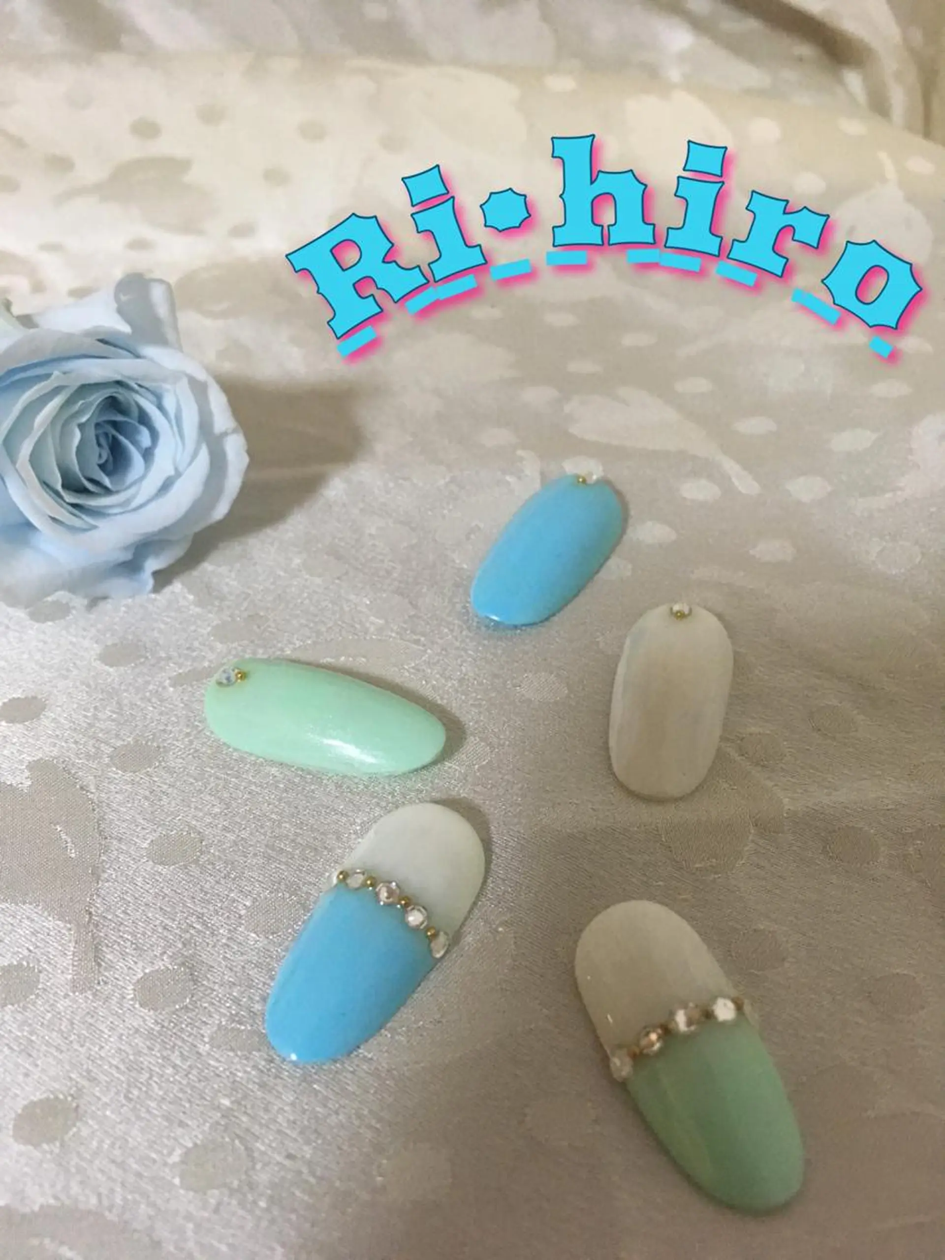 ネイル ネイルチップ ネイル＆フラワーサロン〜Ri✦hiro〜鳥栖店所属・HIRATA RIEのネイルデザイン