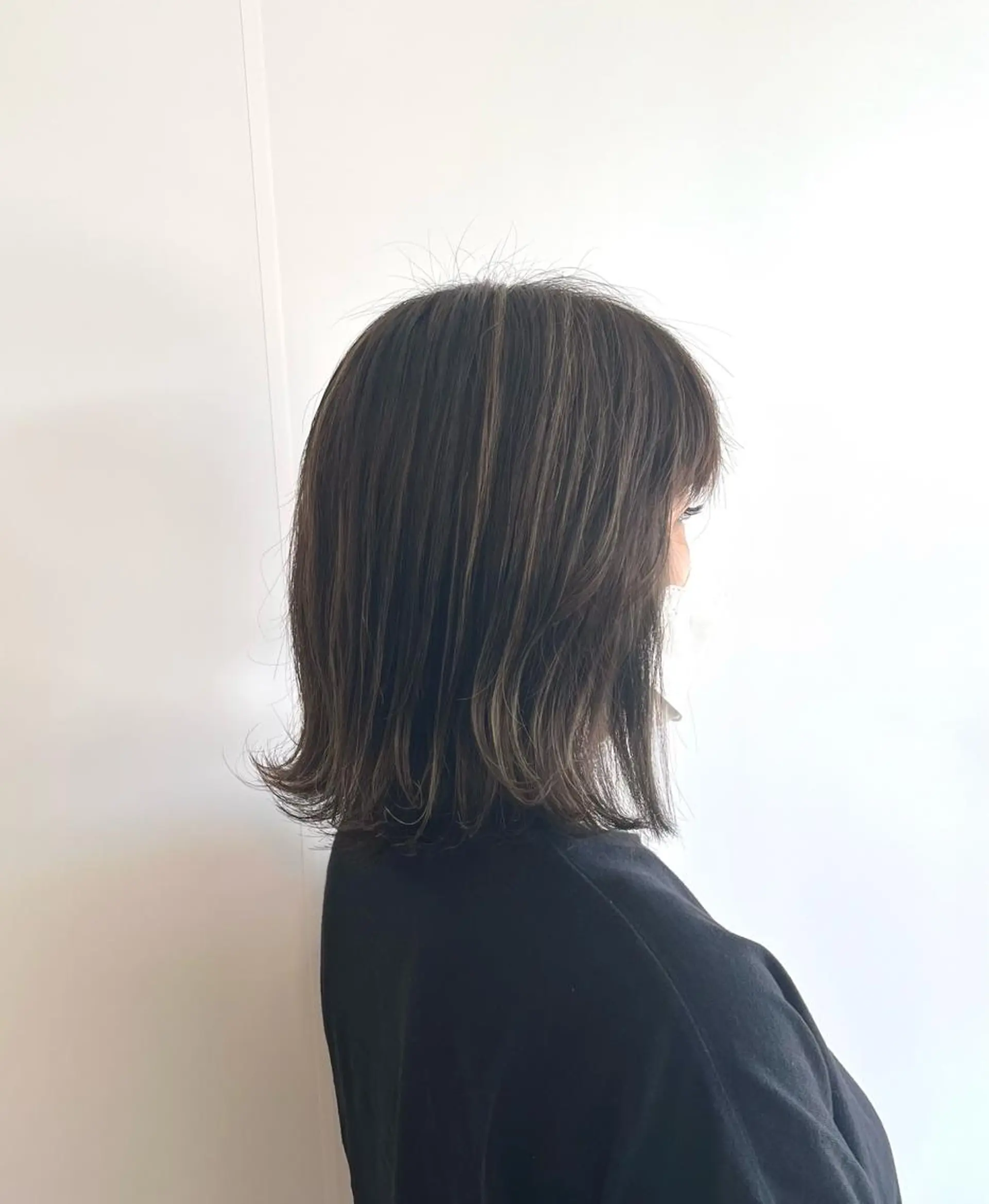 ミディアム カラー ハイライトカラー ハイライト トリートメント Dali   新札幌店所属・若松 朋美のヘアスタイル