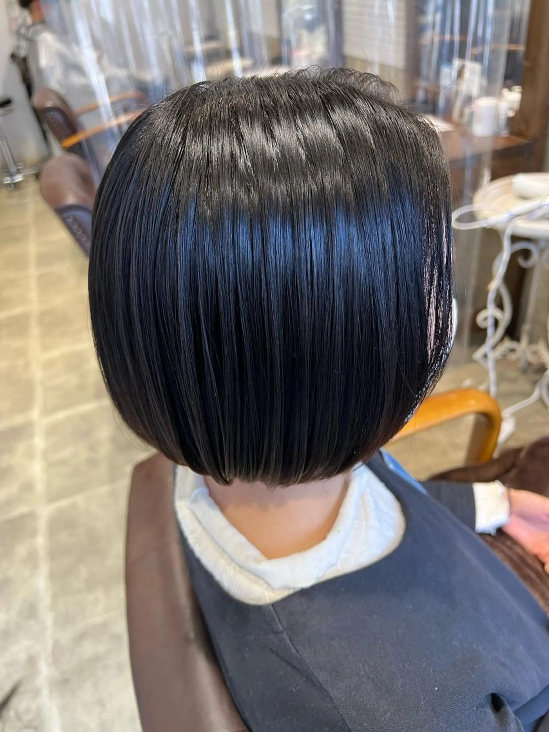 ショート ボブ ビラデルソルmaRe所属・山口 莉々香のヘアスタイル