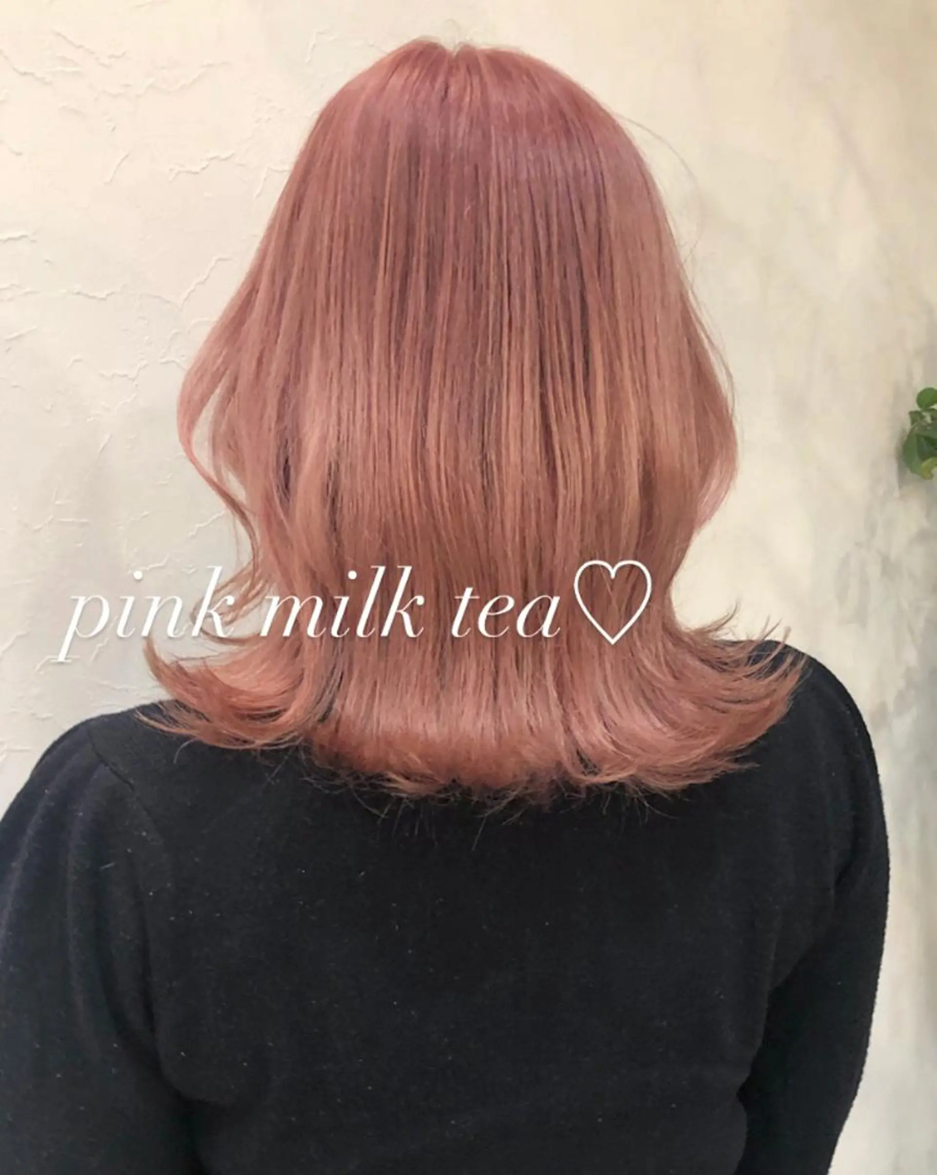 ミディアム カラー nakahara madokaのヘアスタイル