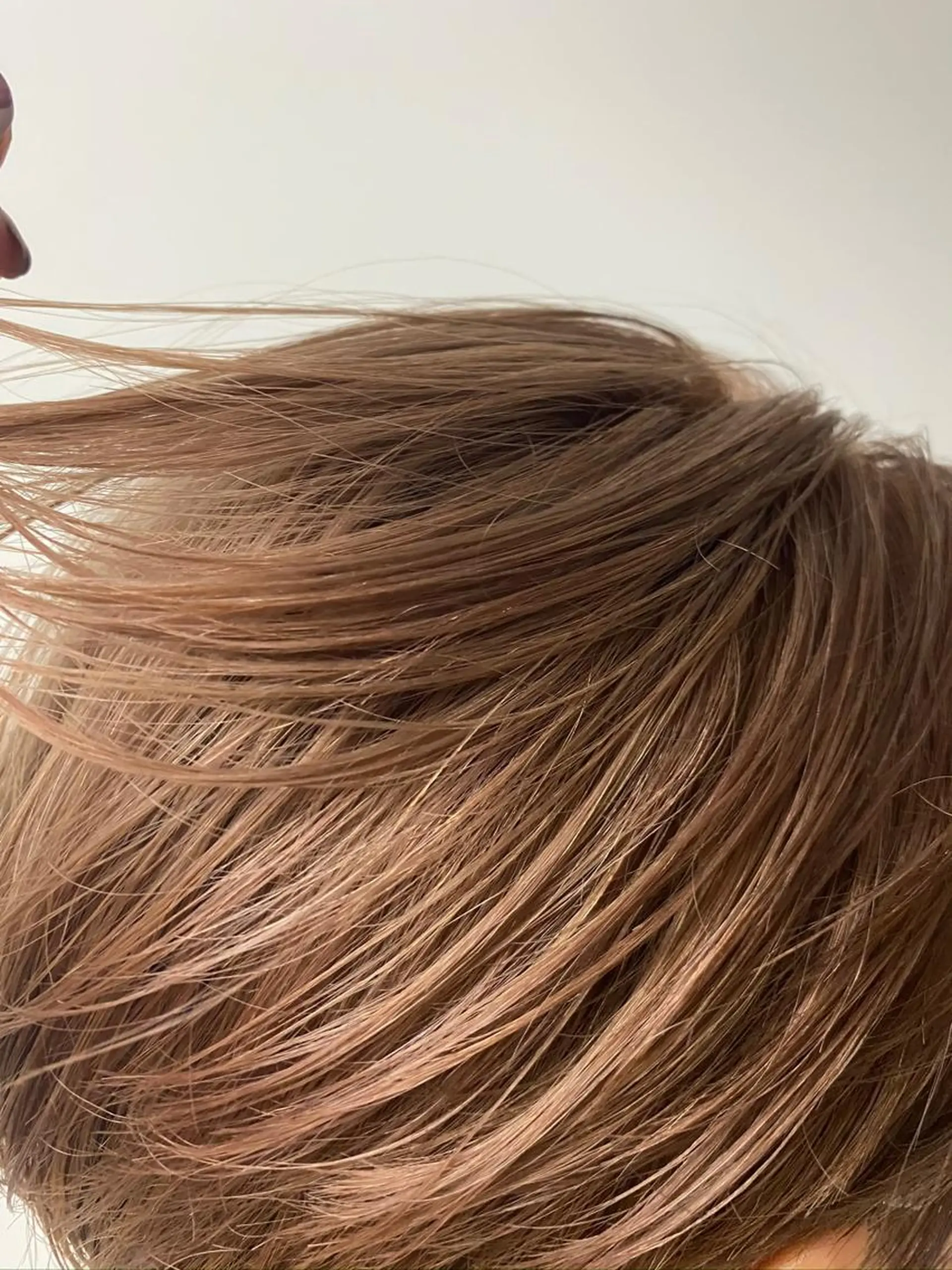 ショート カラー ベージュカラー ハイトーンカラー ピンクカラー ピンクベージュ ヘアカラー トリートメント ヘアセット stand所属・ニュアンスヘア🌔 nanakoのヘアスタイル