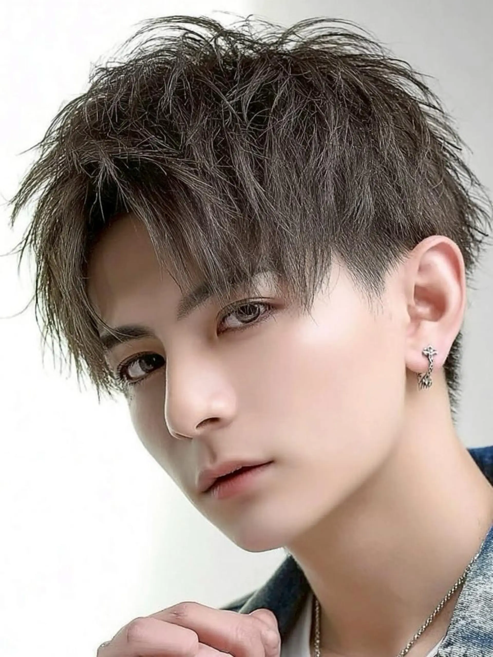 メンズ パーマ 井上 希維のヘアスタイル