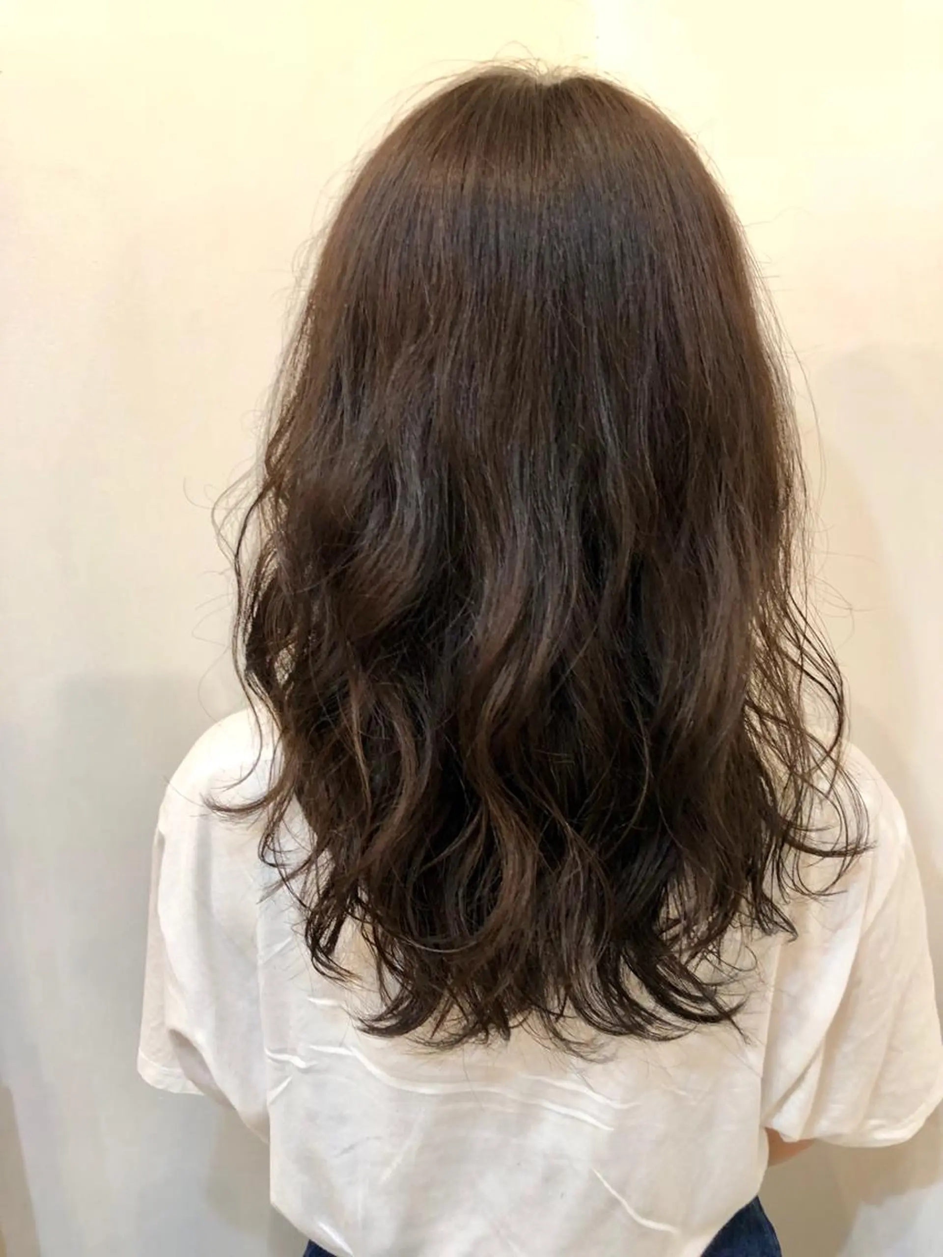 セミロング パーマ 🍒【Lib】 AIRI　🍒のヘアスタイル