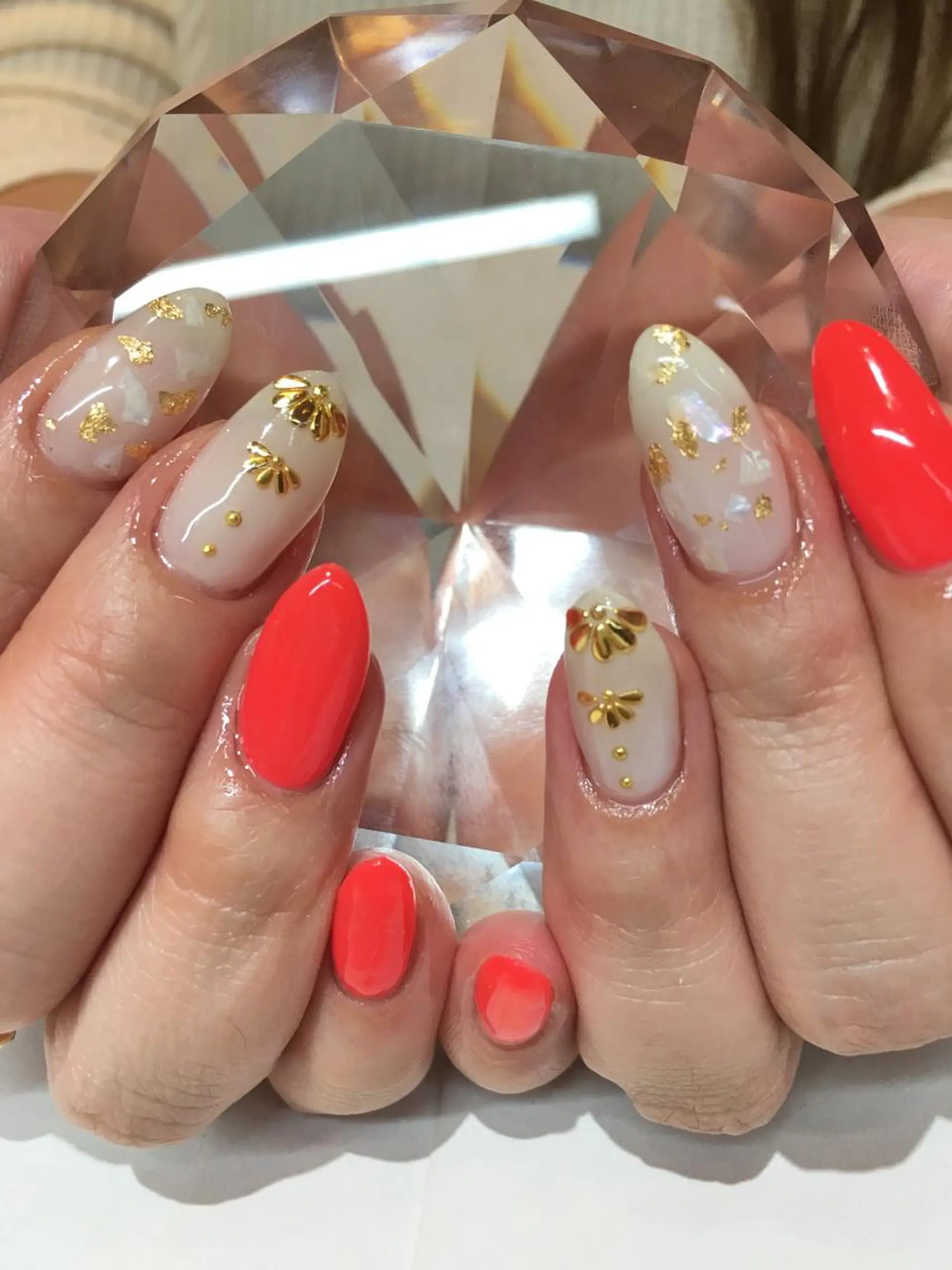 ネイル ハンドネイル glow_ nailのネイルデザイン